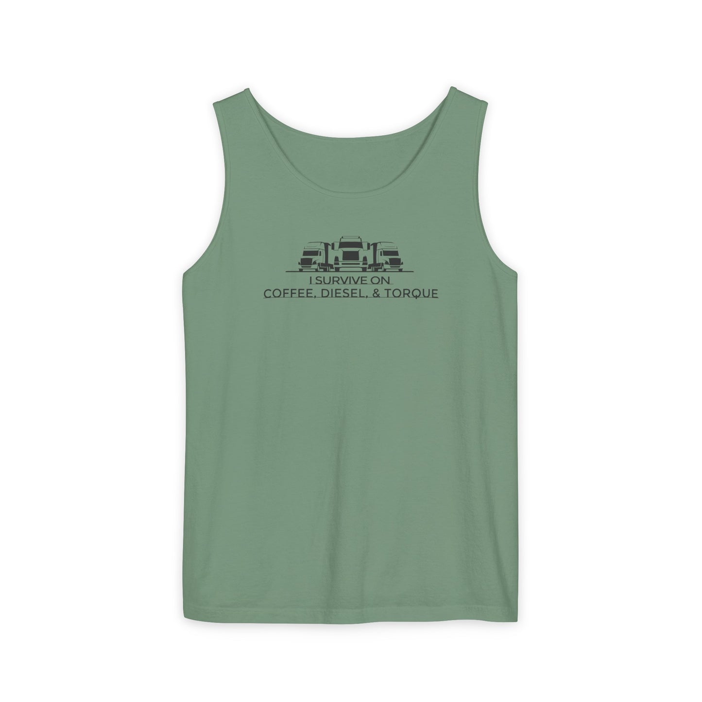 Trucker Survival Unisex Garment-Dyed Tank Top