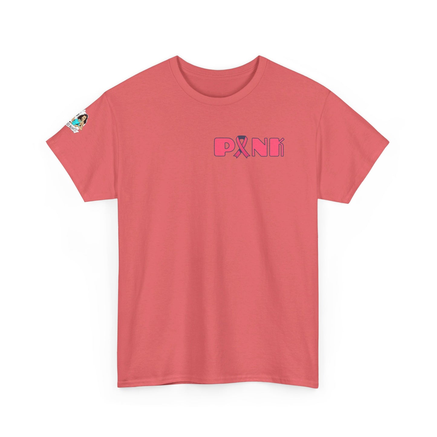 Breast Cancer Fight for Friend Unisex Heavy Cotton Tee