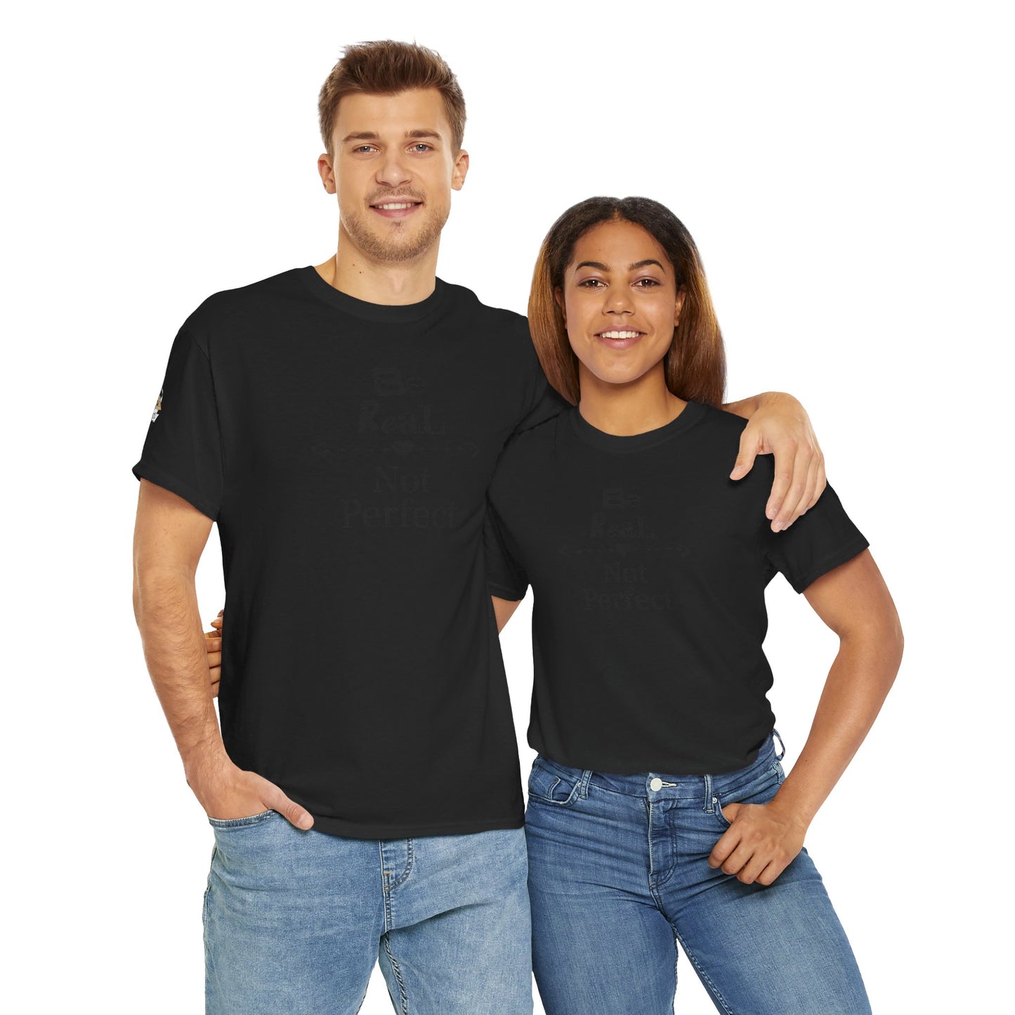 Be Real NO OUTLINBE Unisex Heavy Cotton Tee