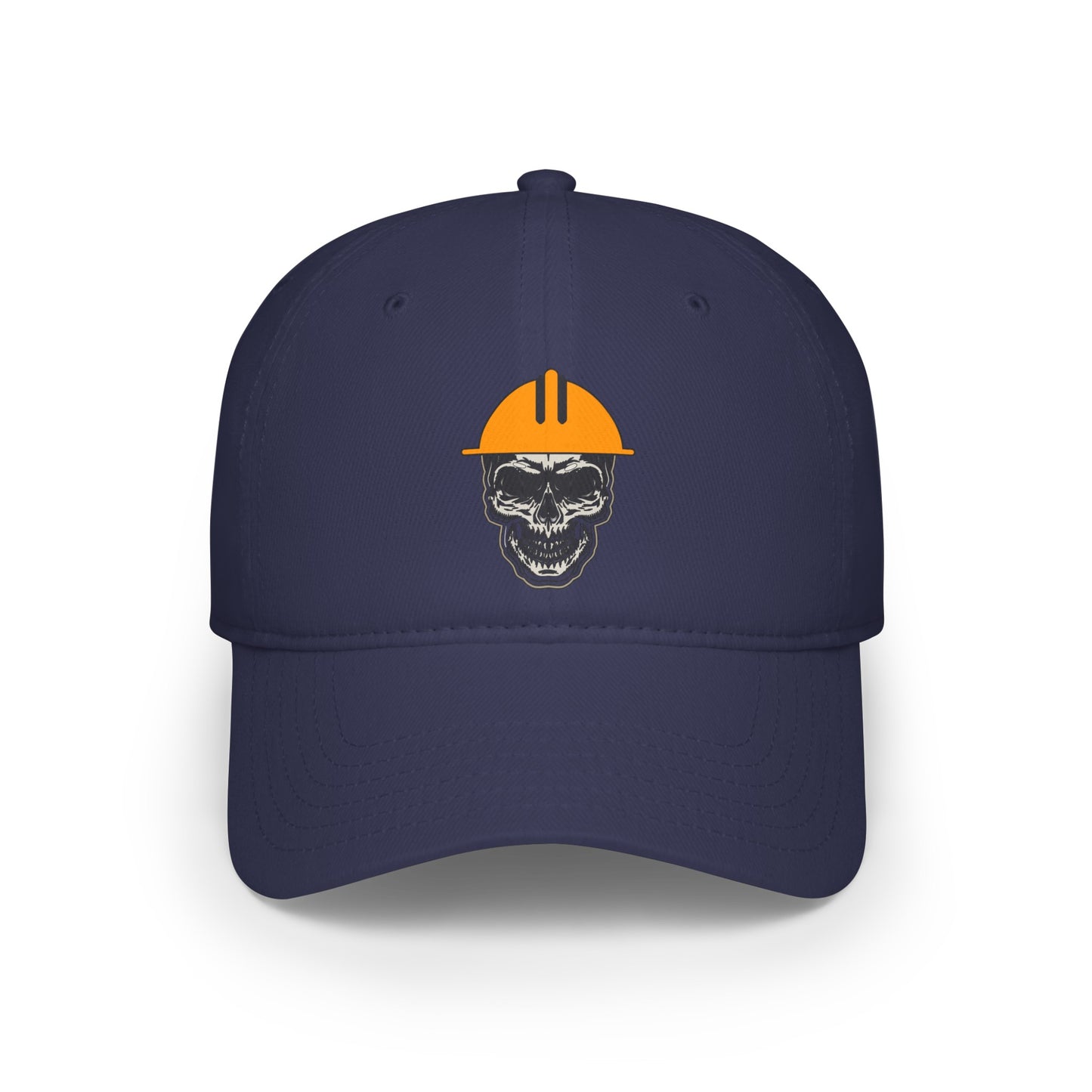 Hard Hat Skull Low Profile Baseball Cap