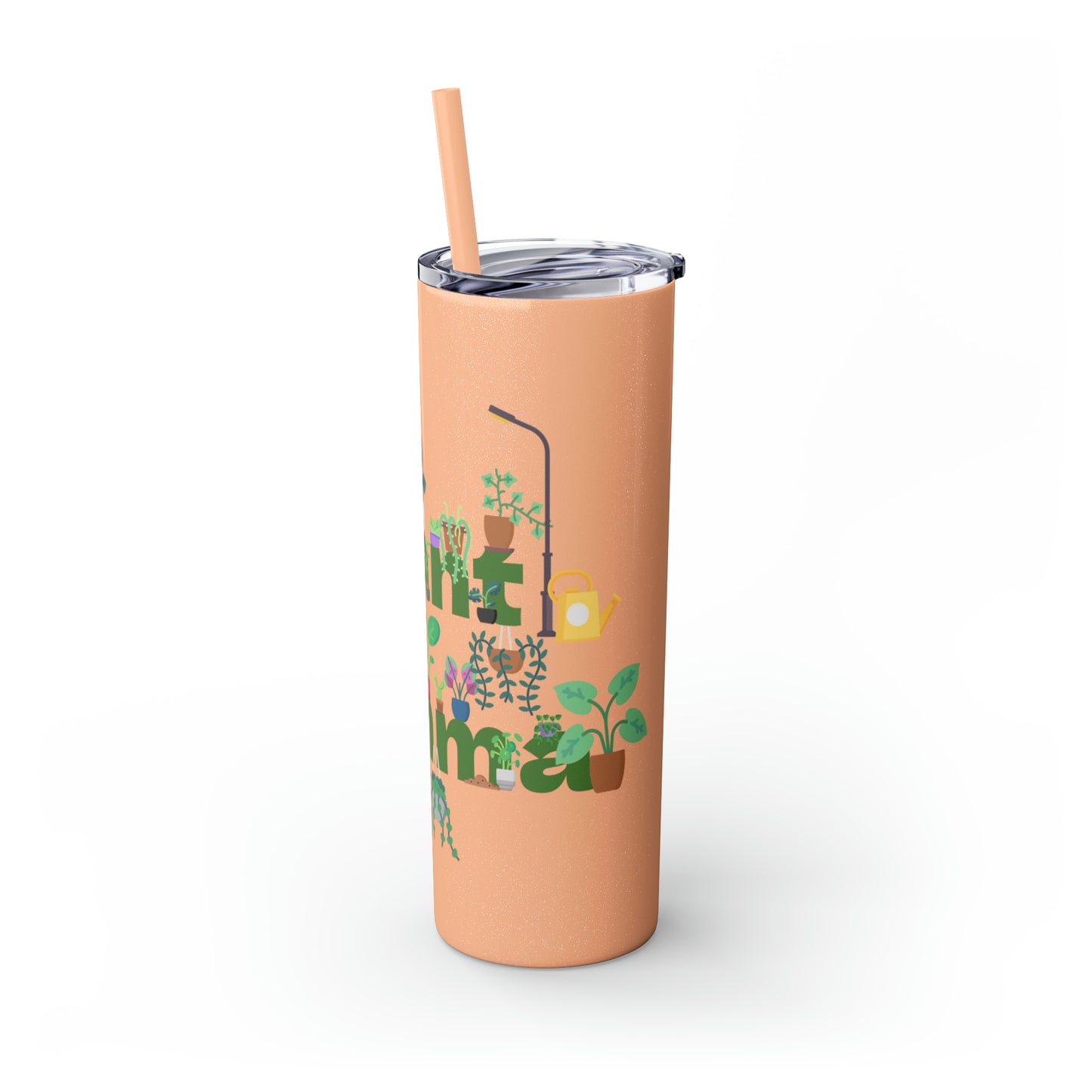 Skinny Tumbler with Straw, 20oz