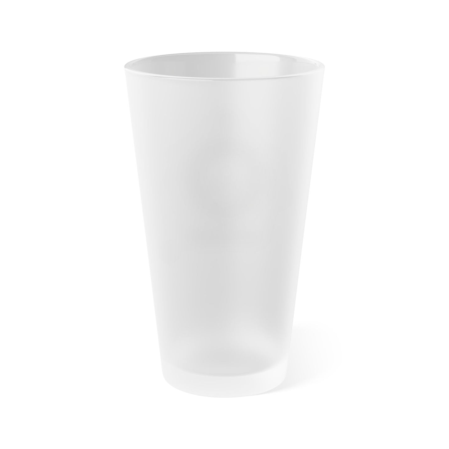 Skull design Frosted Pint Glass, 16oz