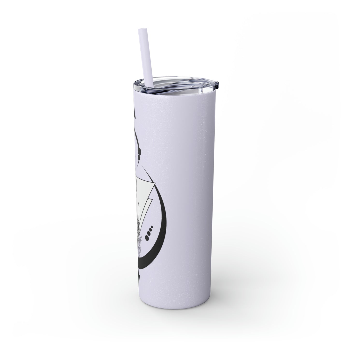 Skinny Tumbler with Straw, 20oz