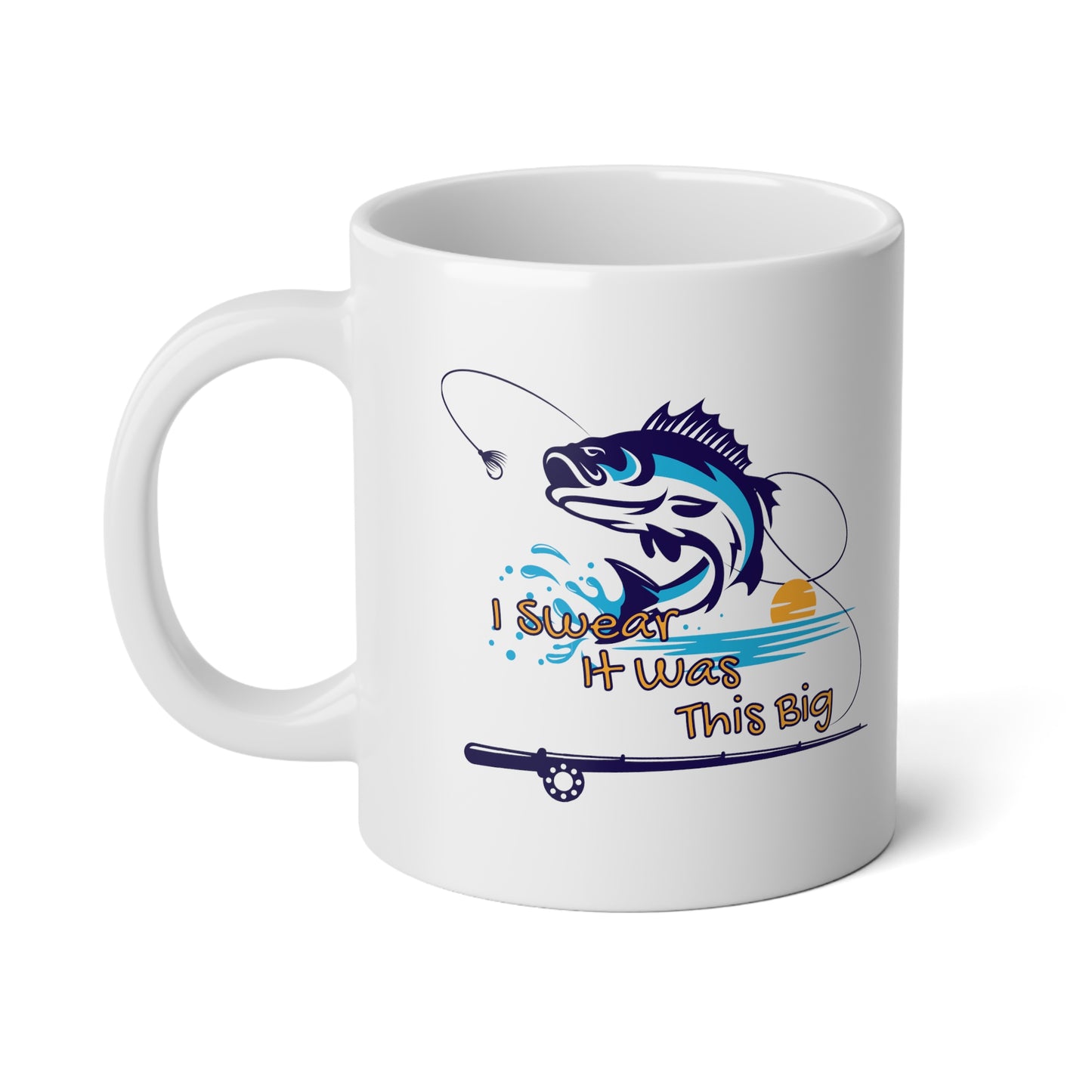 Big Ol Fish Jumbo Mug, 20oz