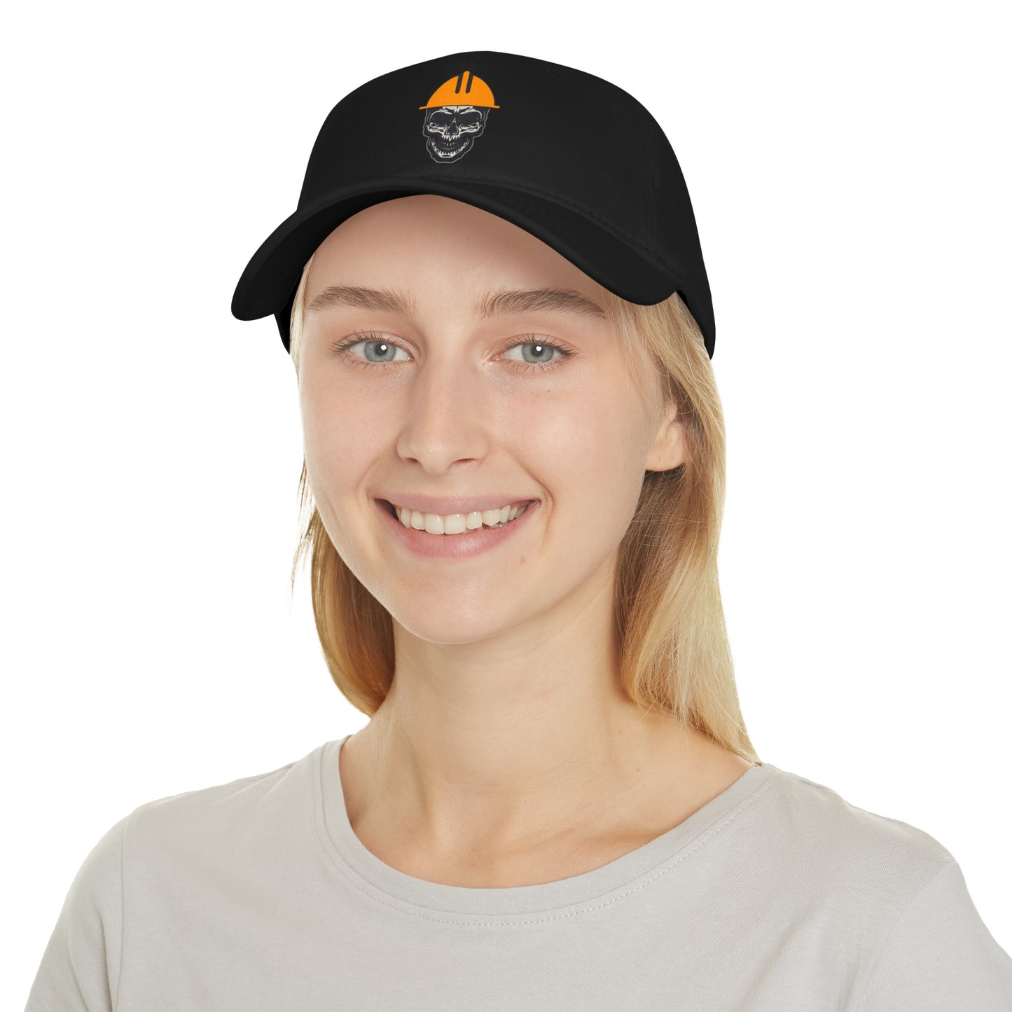 Hard Hat Skull Low Profile Baseball Cap