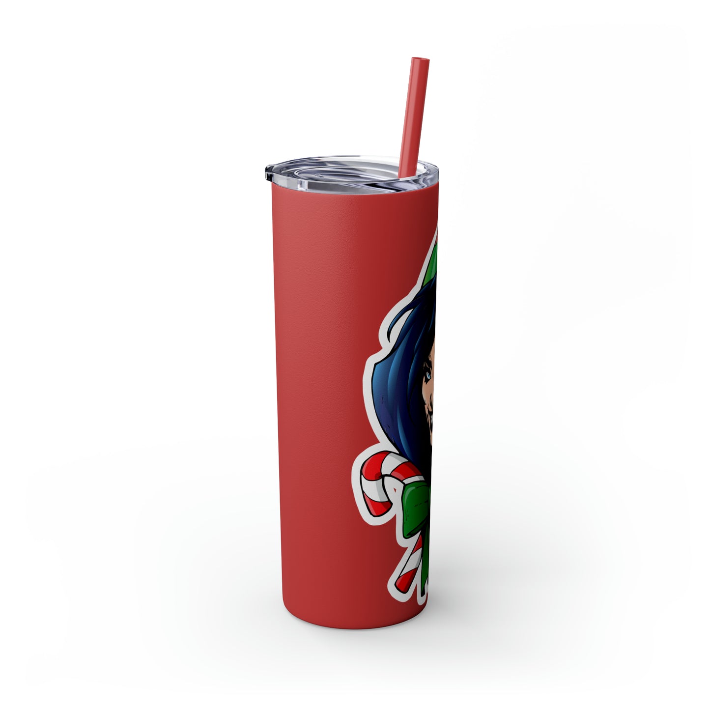 Skinny Tumbler with Straw, 20oz