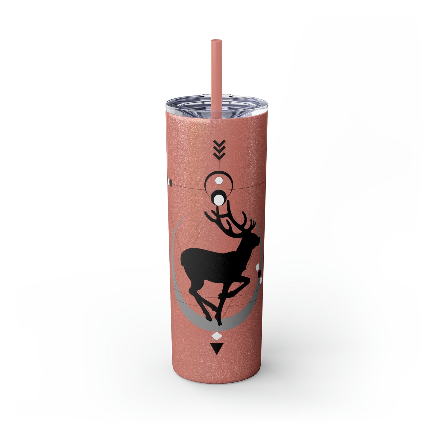 Skinny Tumbler with Straw, 20oz