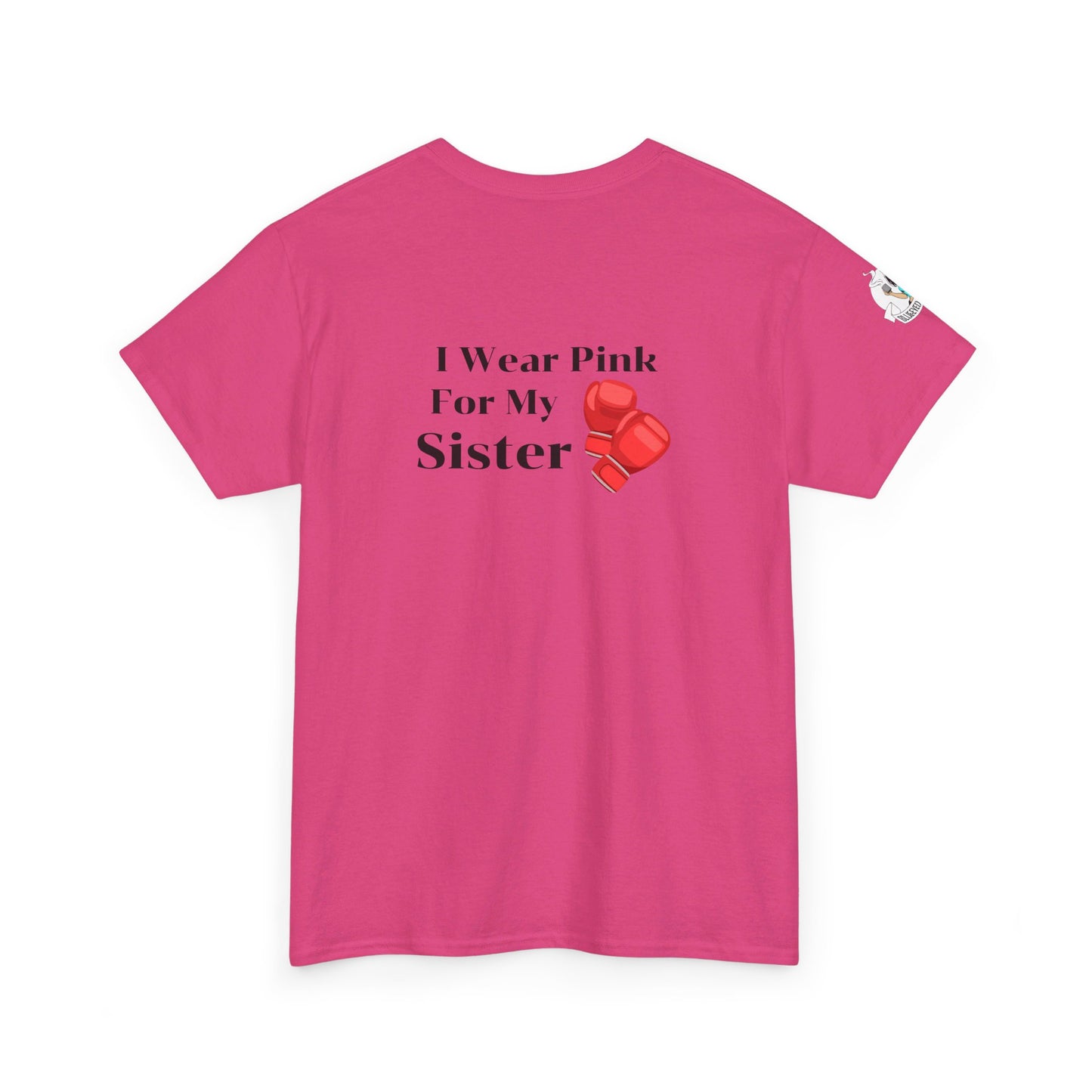 Breast Cancer Fight for Sister Unisex Heavy Cotton Tee