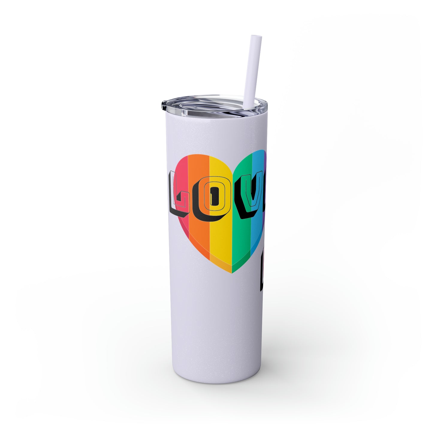 Copy of Skinny Tumbler with Straw, 20oz