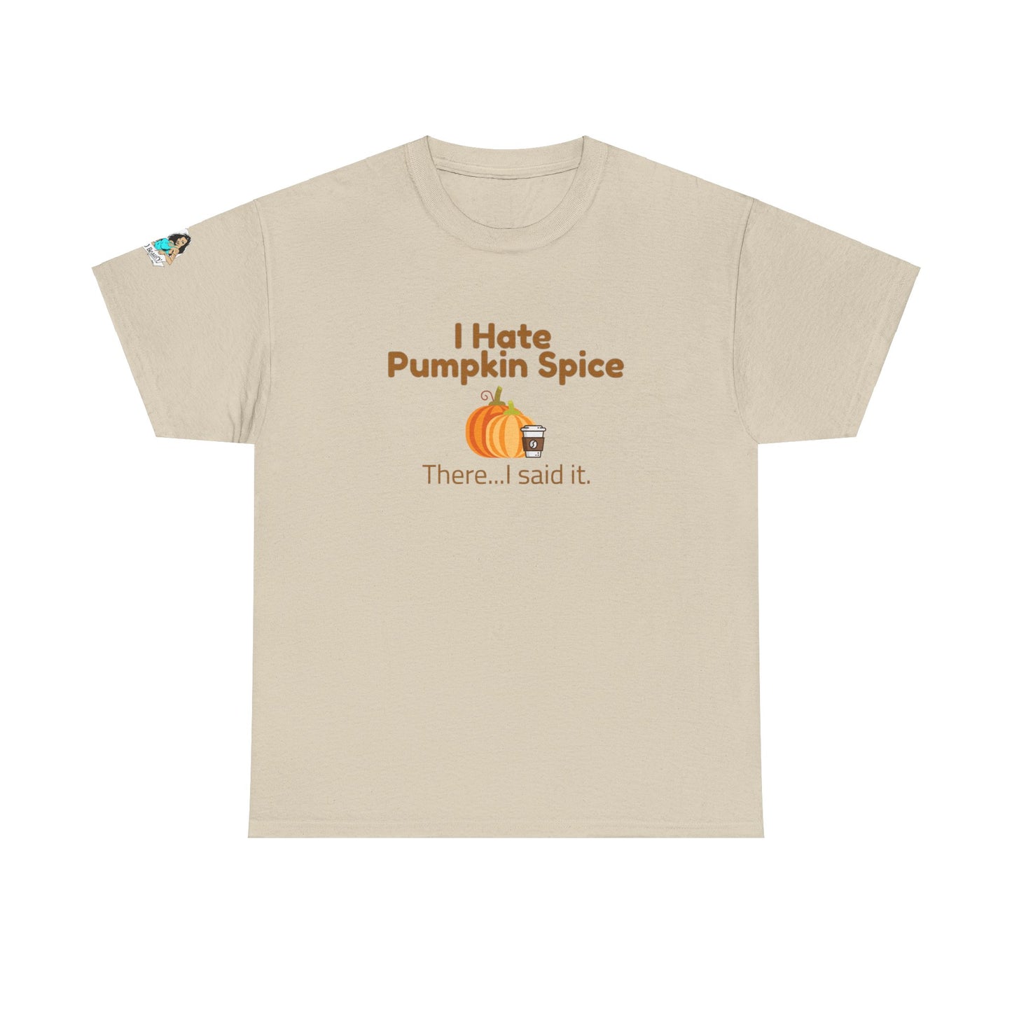 Hate Pumpkin Spice Unisex Heavy Cotton Tee