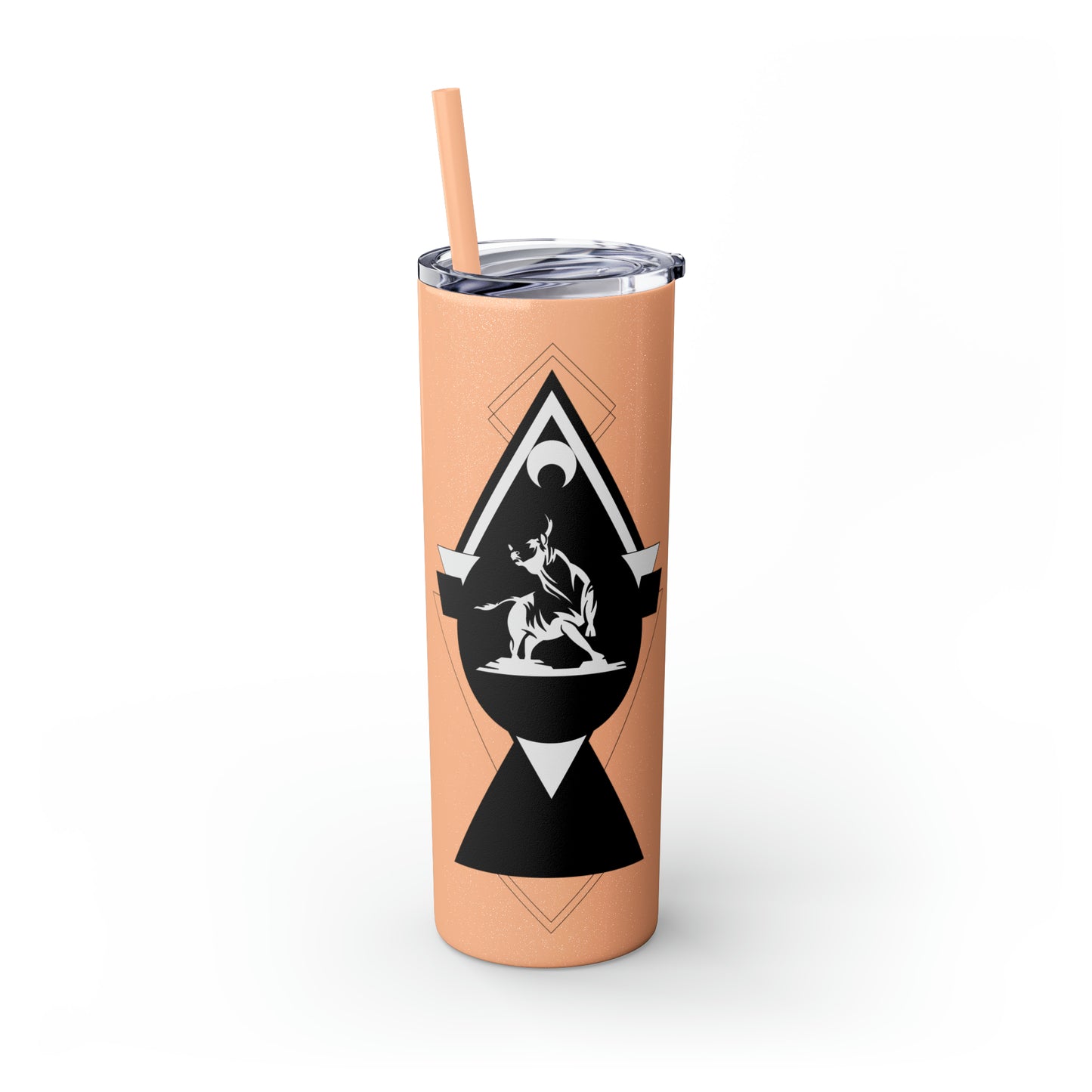 Skinny Tumbler with Straw, 20oz