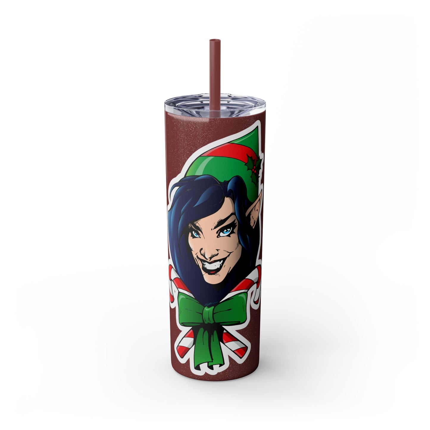 Skinny Tumbler with Straw, 20oz