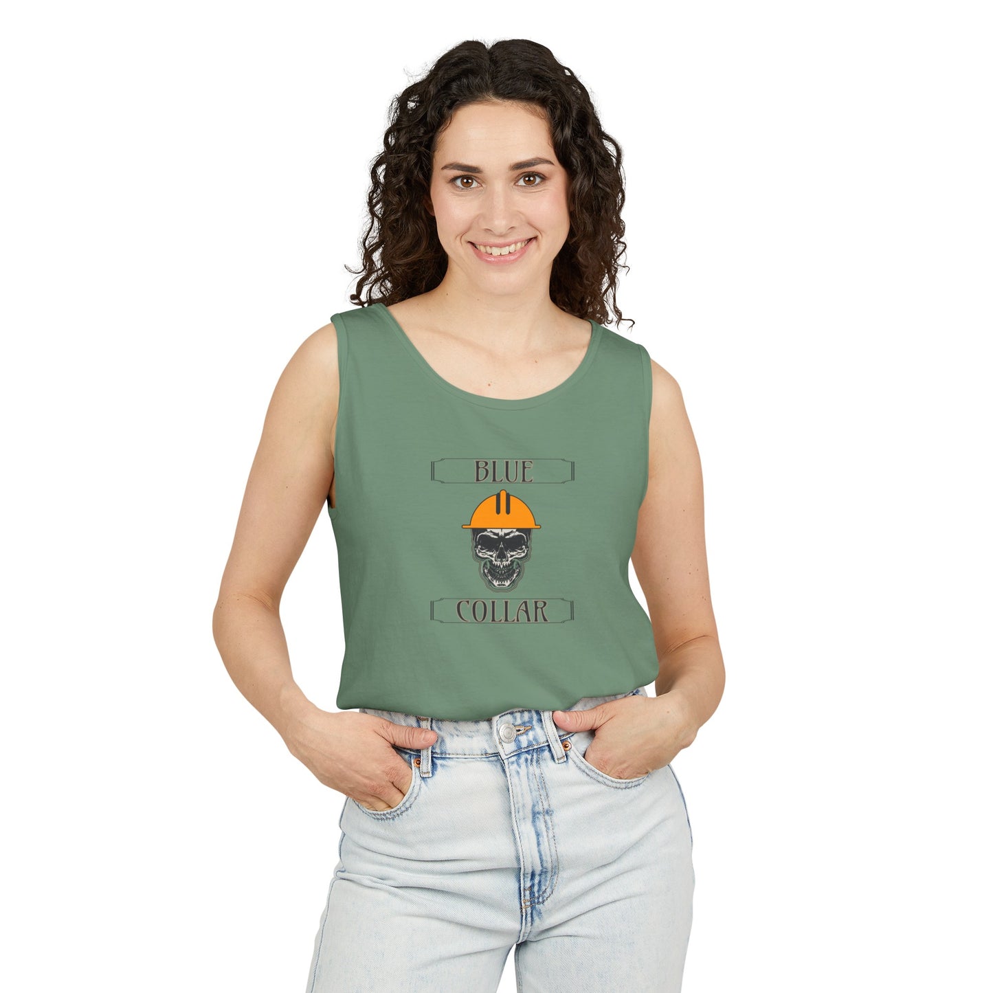 Blue Collar Unisex Garment-Dyed Tank Top