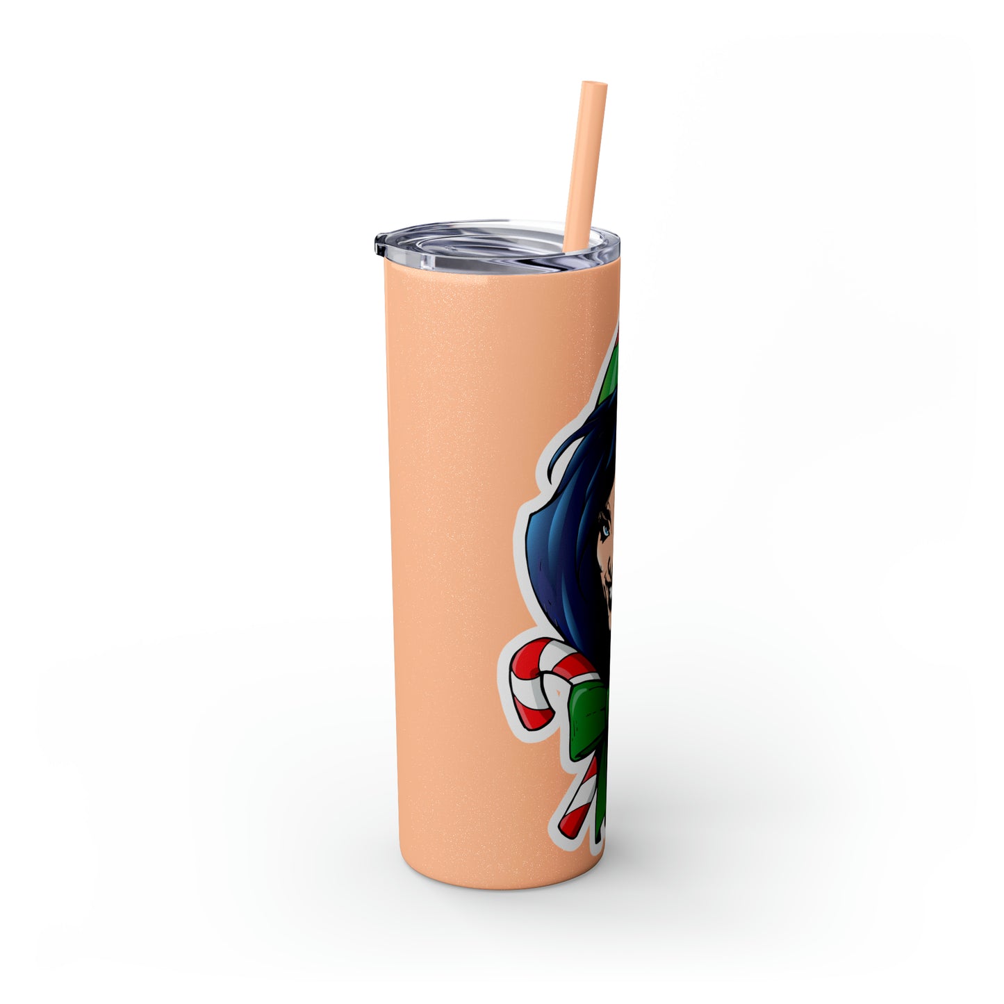 Skinny Tumbler with Straw, 20oz