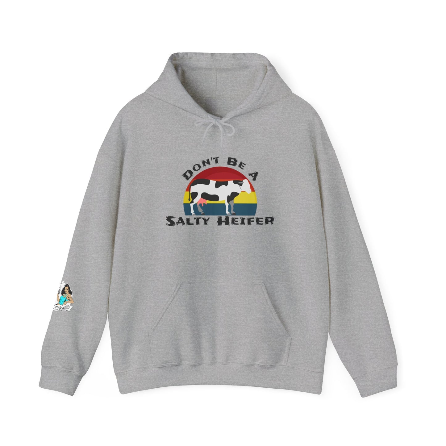 Salty heifer Unisex Heavy Blend™ Hooded Sweatshirt