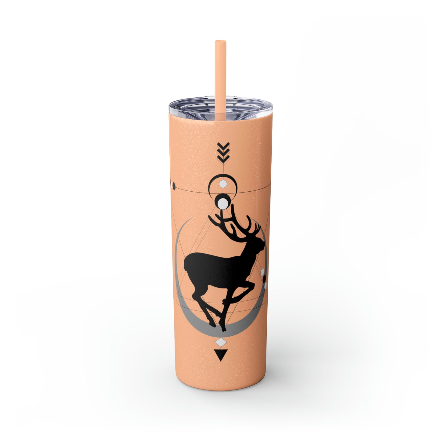 Skinny Tumbler with Straw, 20oz