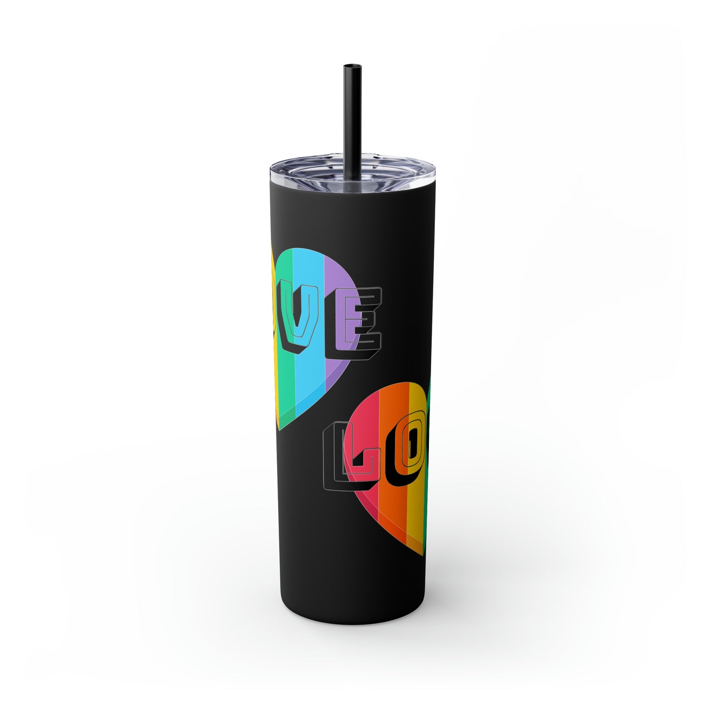 Copy of Skinny Tumbler with Straw, 20oz