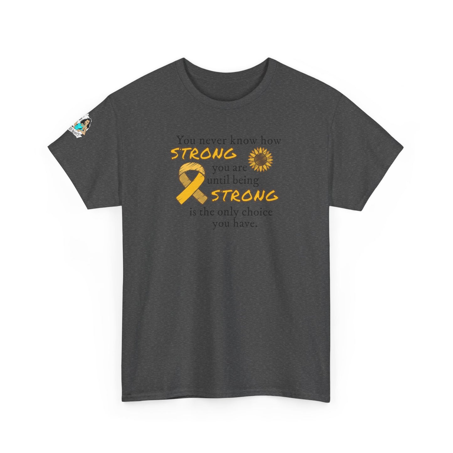 Being Strong Unisex Heavy Cotton Tee