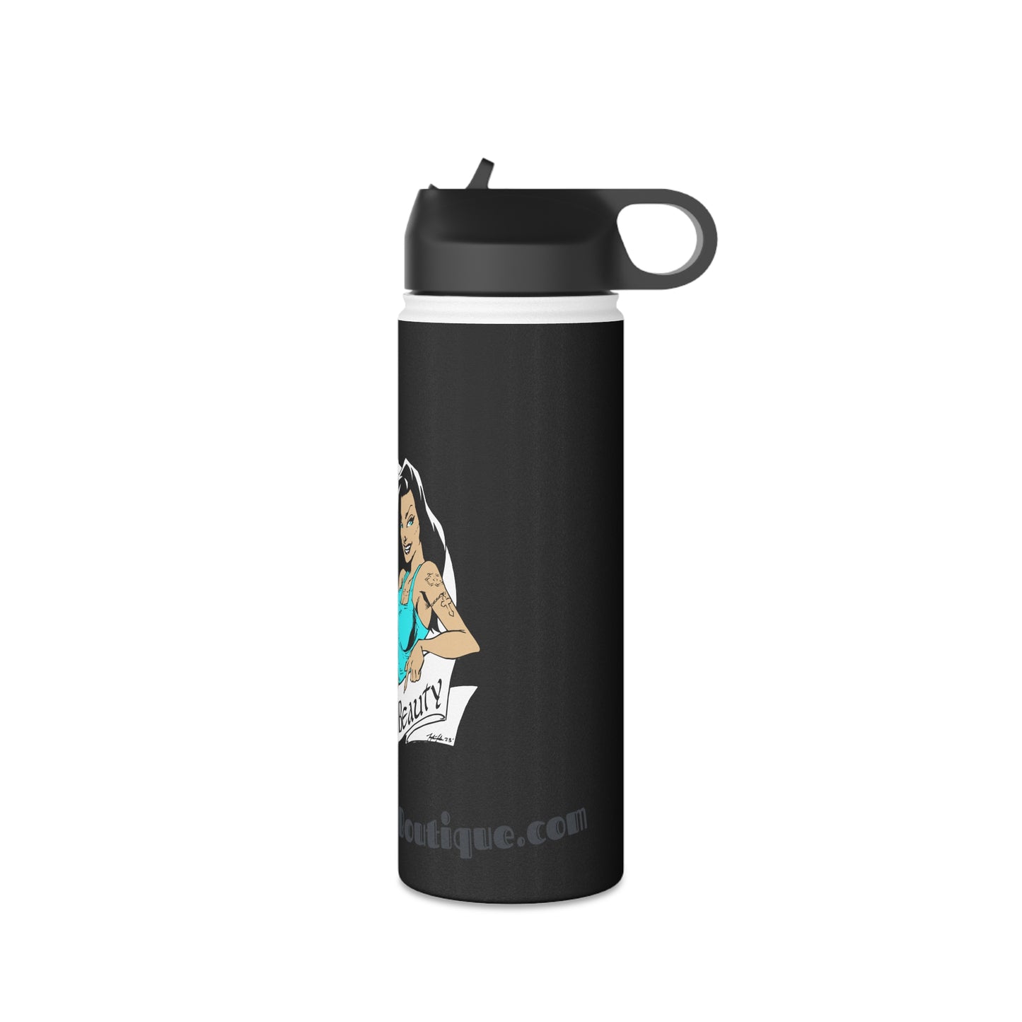 Stainless Steel Water Bottle, Standard Lid