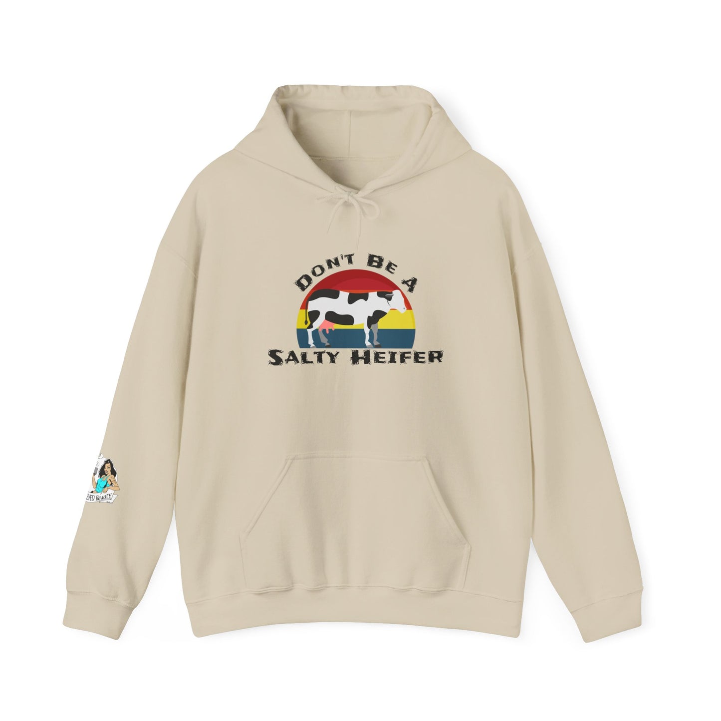 Salty heifer Unisex Heavy Blend™ Hooded Sweatshirt