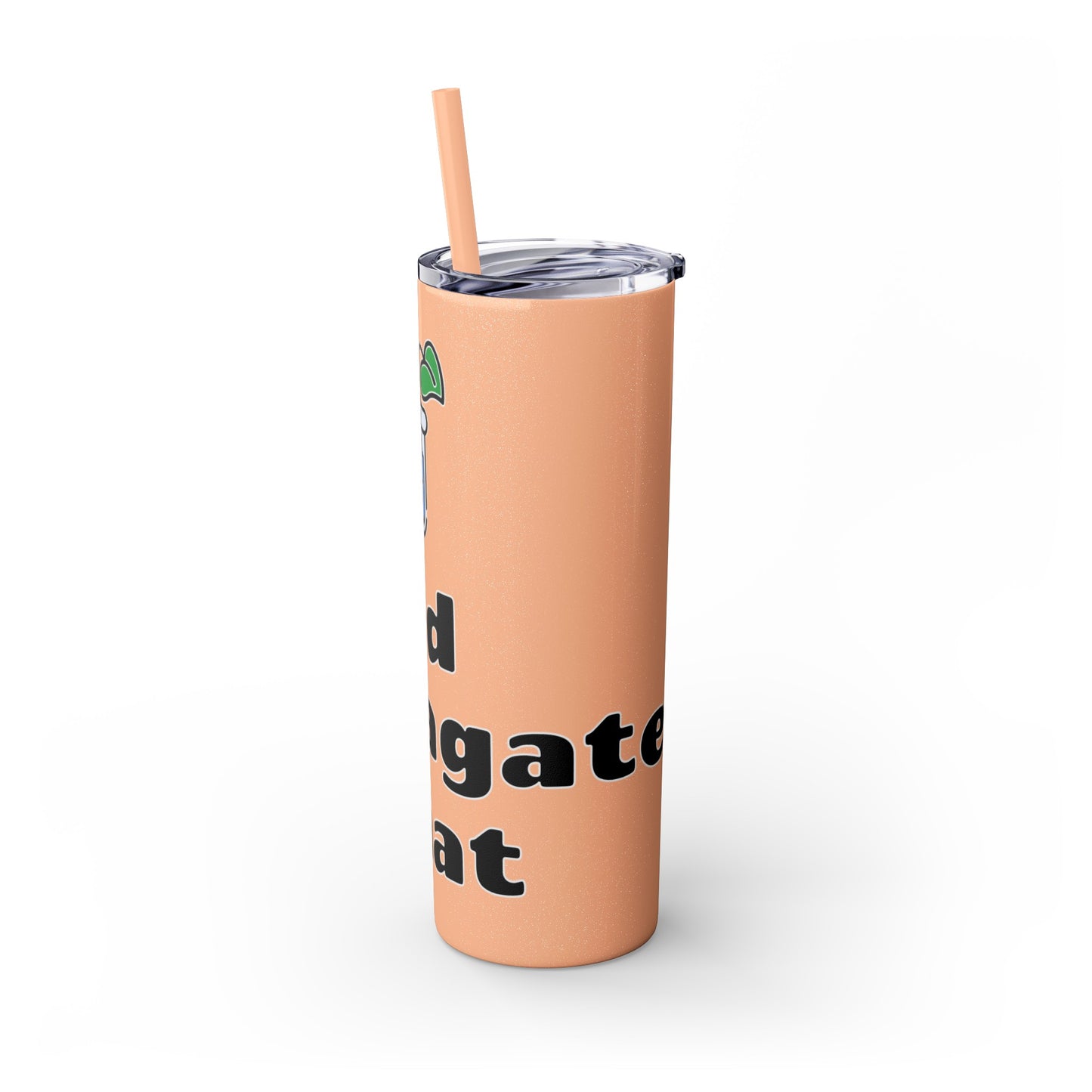 Skinny Tumbler with Straw, 20oz