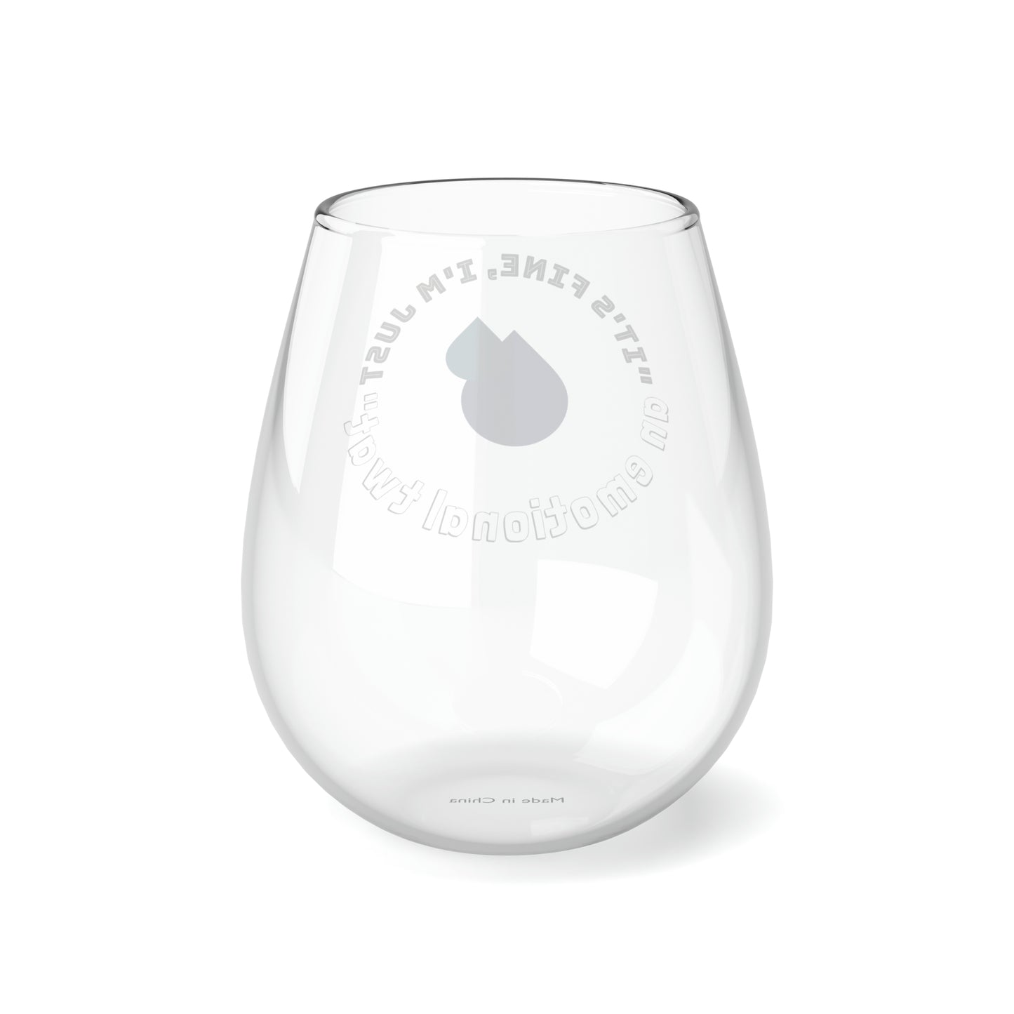 Stemless Wine Glass, 11.75oz