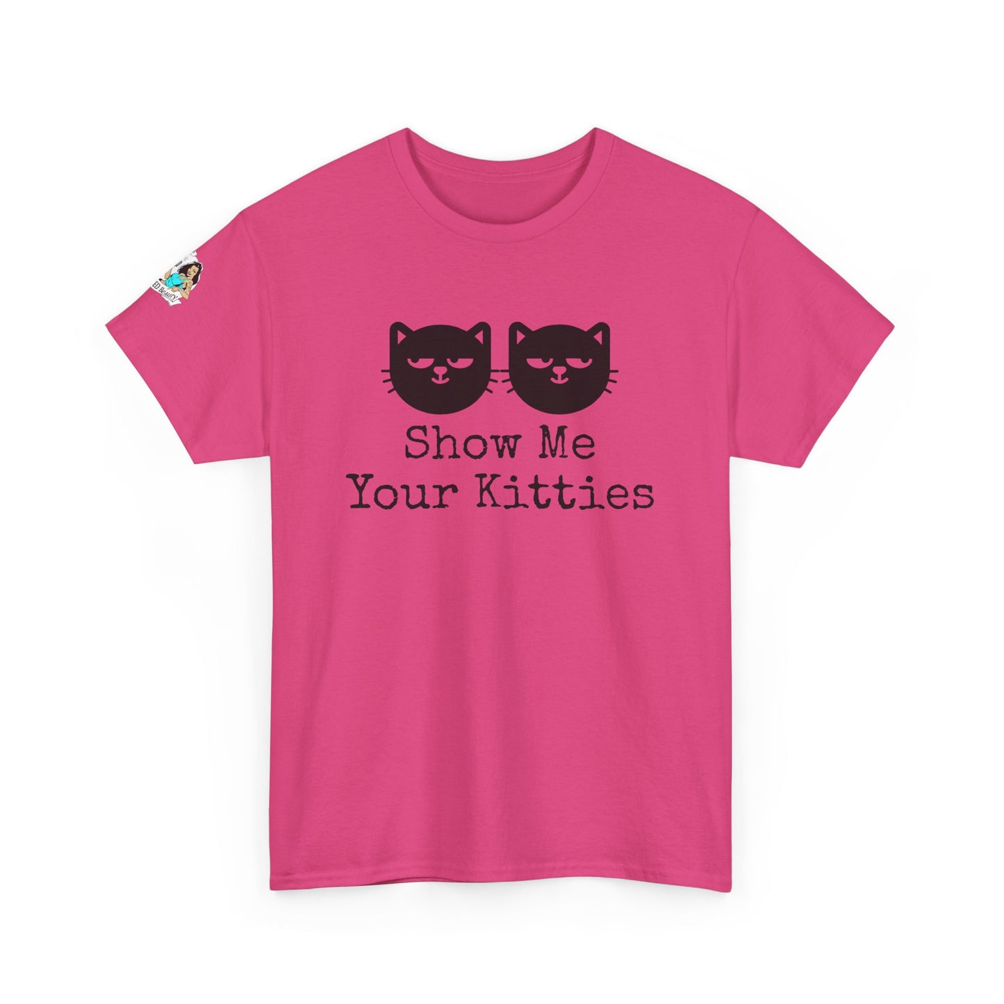 Show me your Kitties Unisex Heavy Cotton Tee