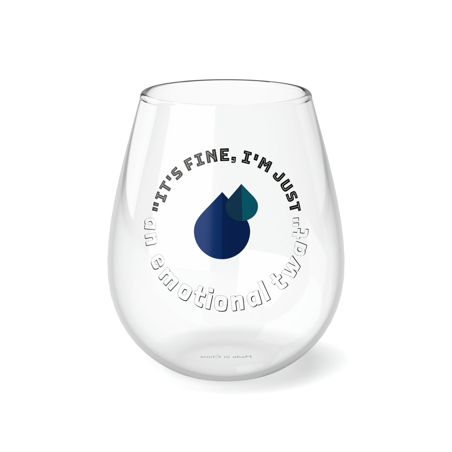 Stemless Wine Glass, 11.75oz