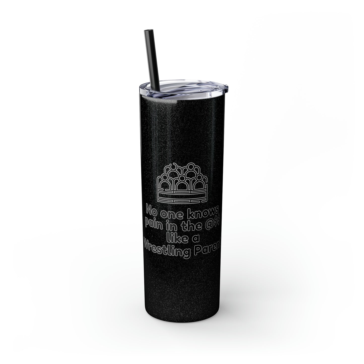 Skinny Tumbler with Straw, 20oz