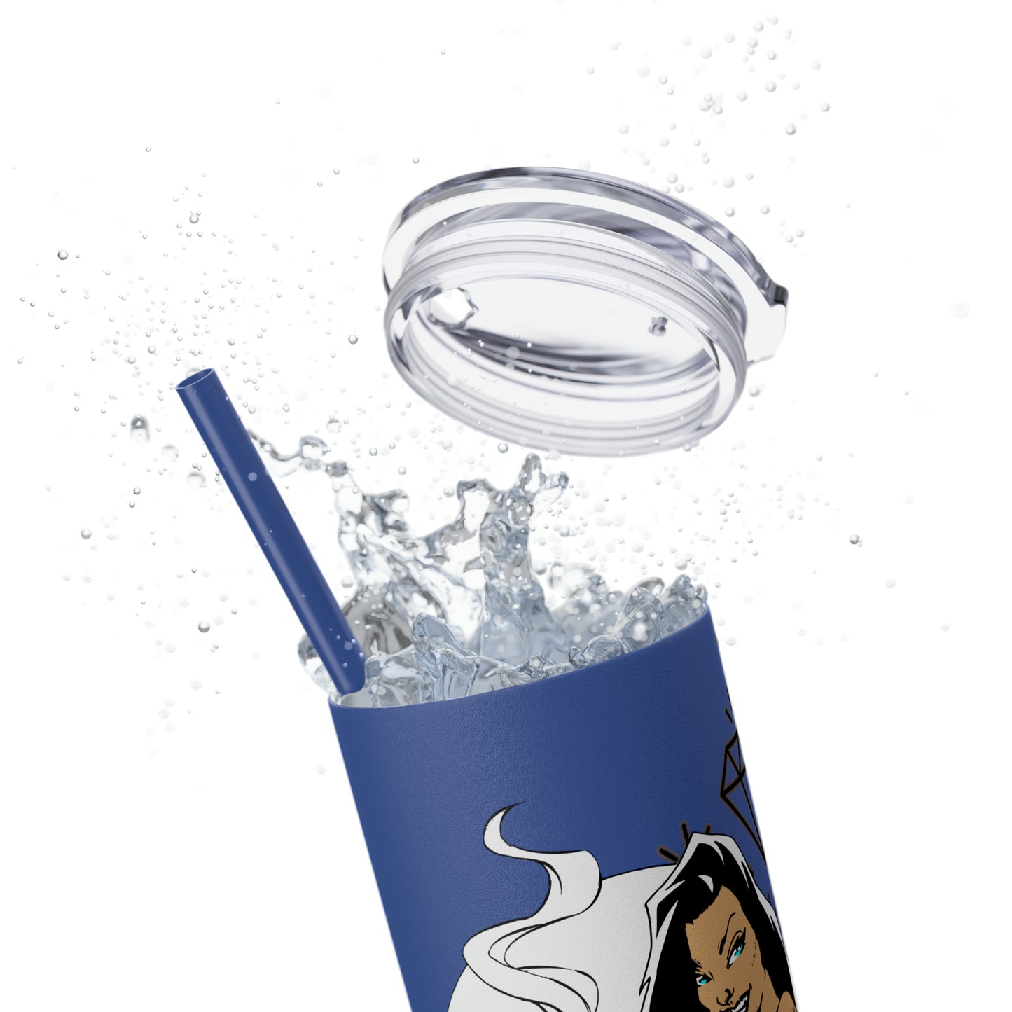 Skinny Tumbler with Straw, 20oz