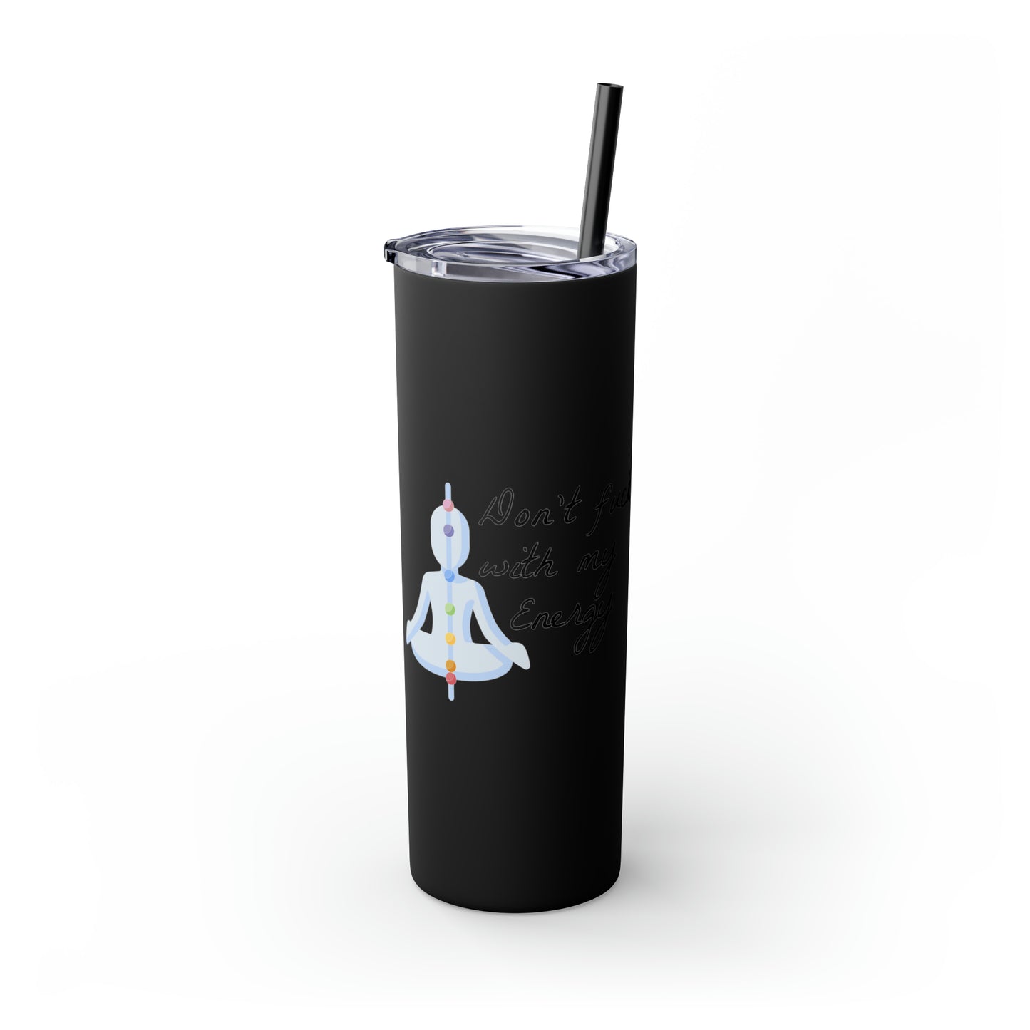 Skinny Tumbler with Straw, 20oz