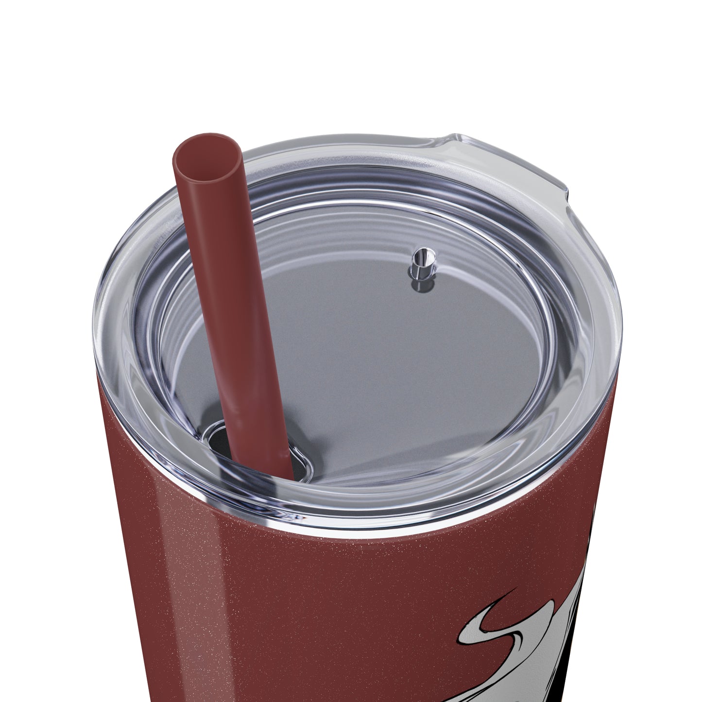 Skinny Tumbler with Straw, 20oz