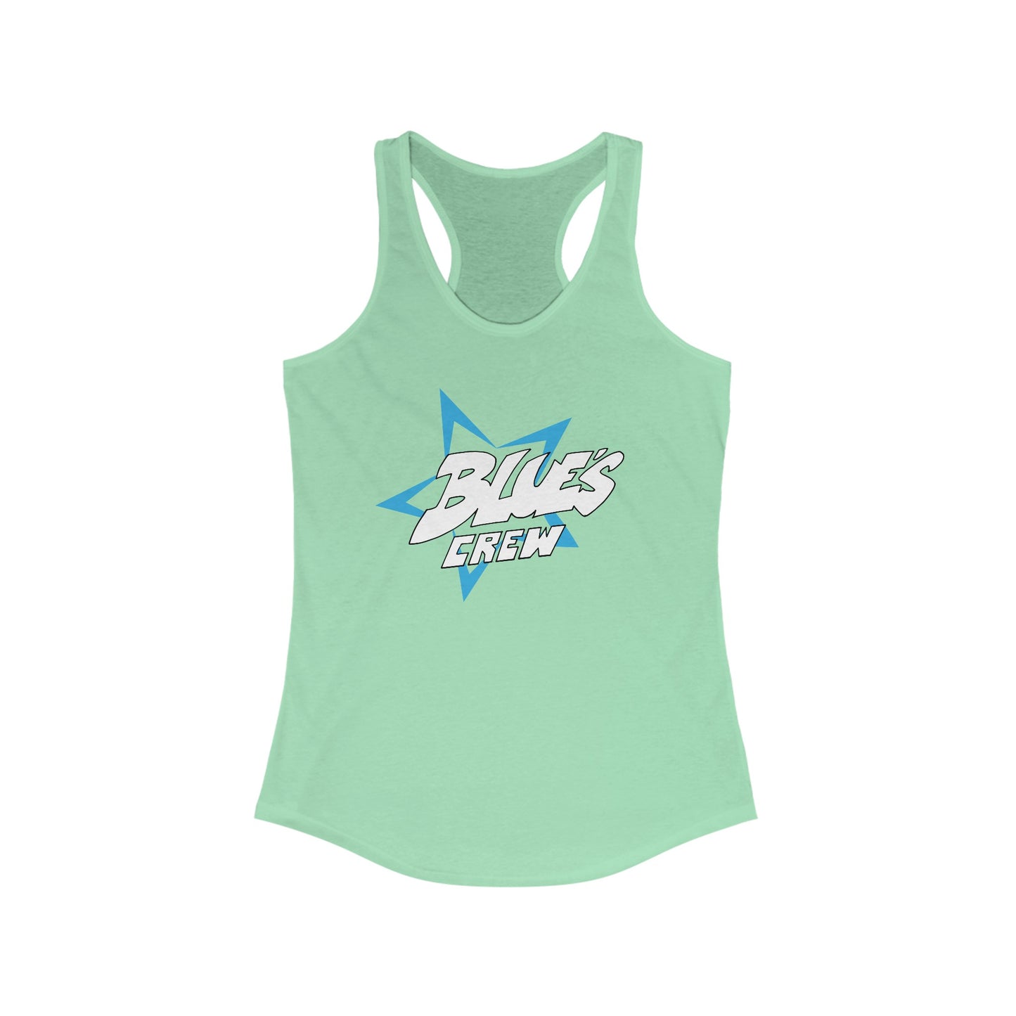 Blues Crew Women's Ideal Racerback Tank