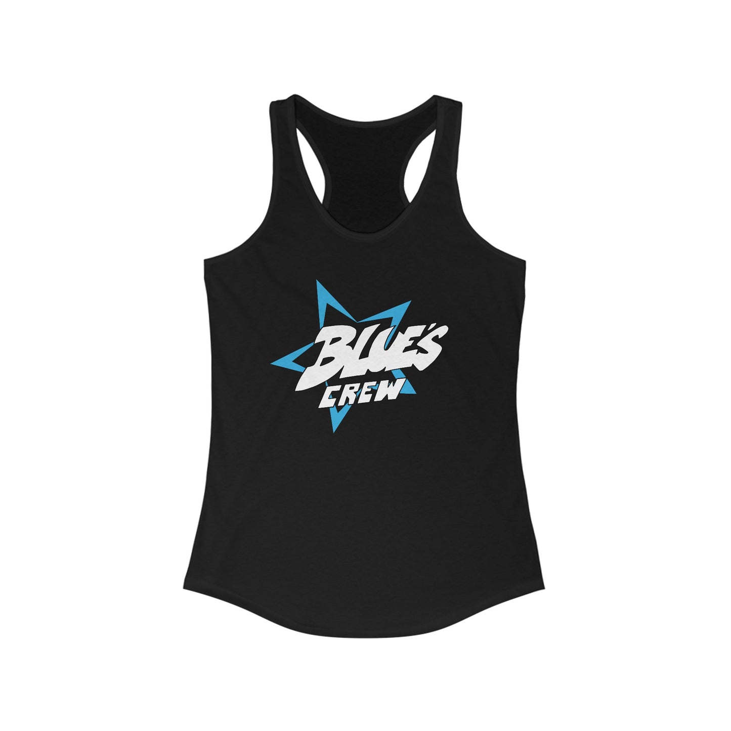 Blues Crew Women's Ideal Racerback Tank