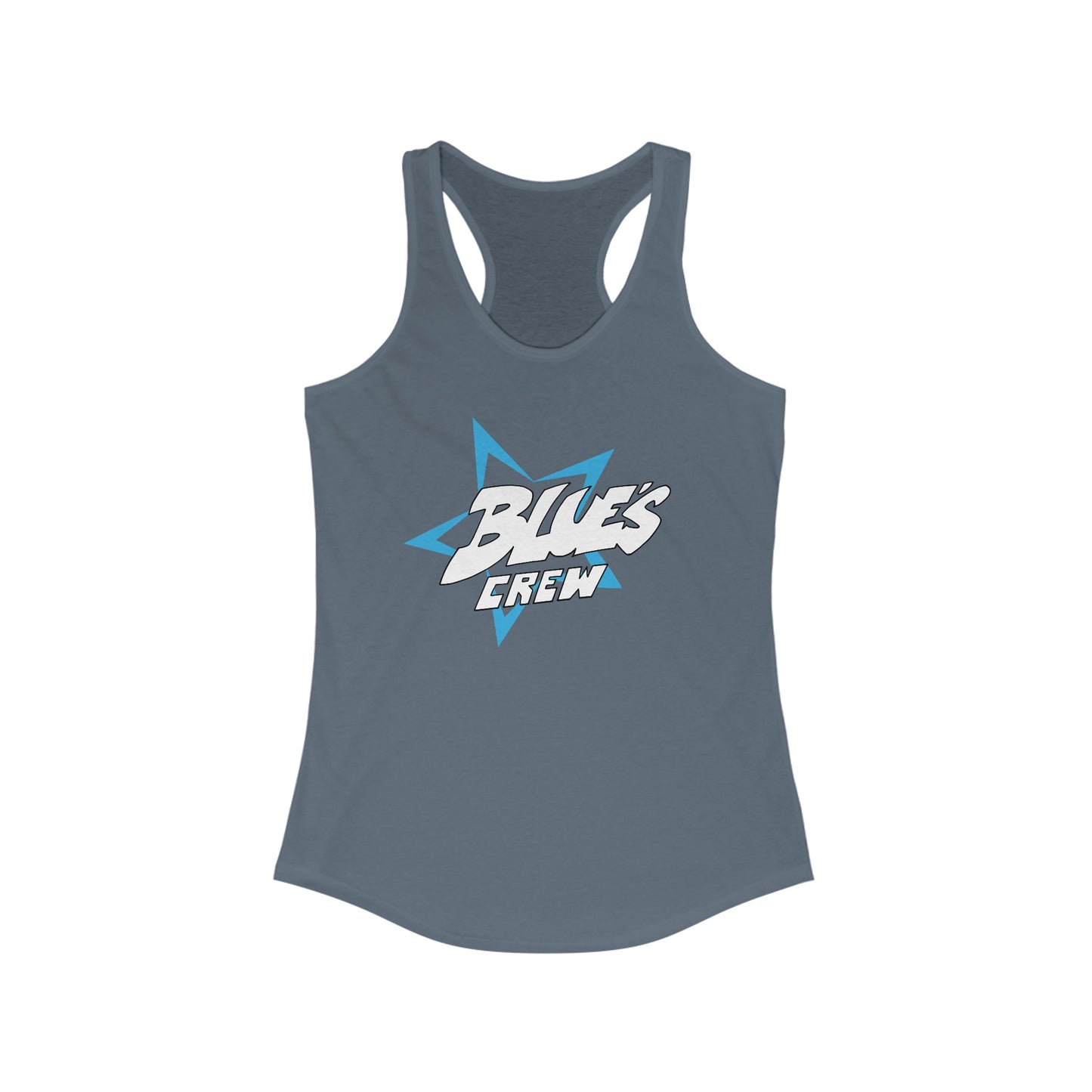 Blues Crew Women's Ideal Racerback Tank