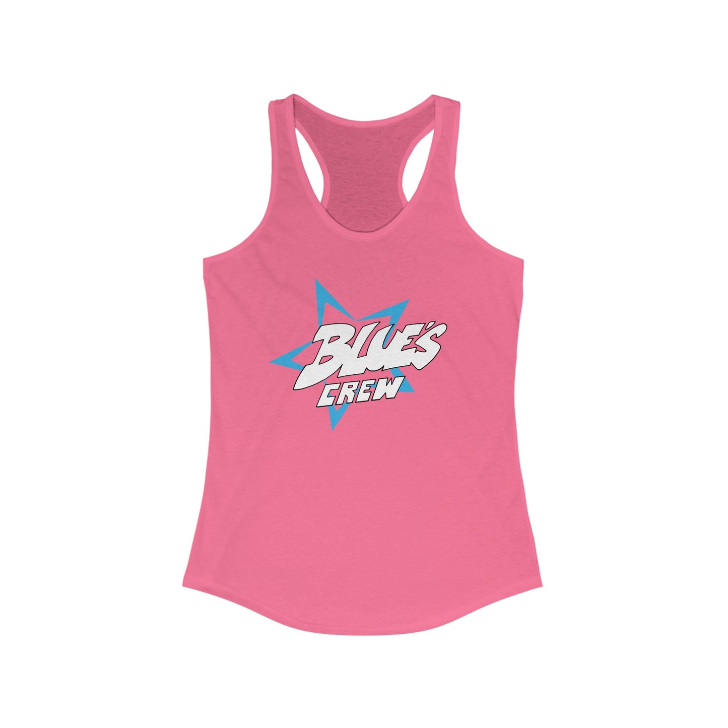 Blues Crew Women's Ideal Racerback Tank