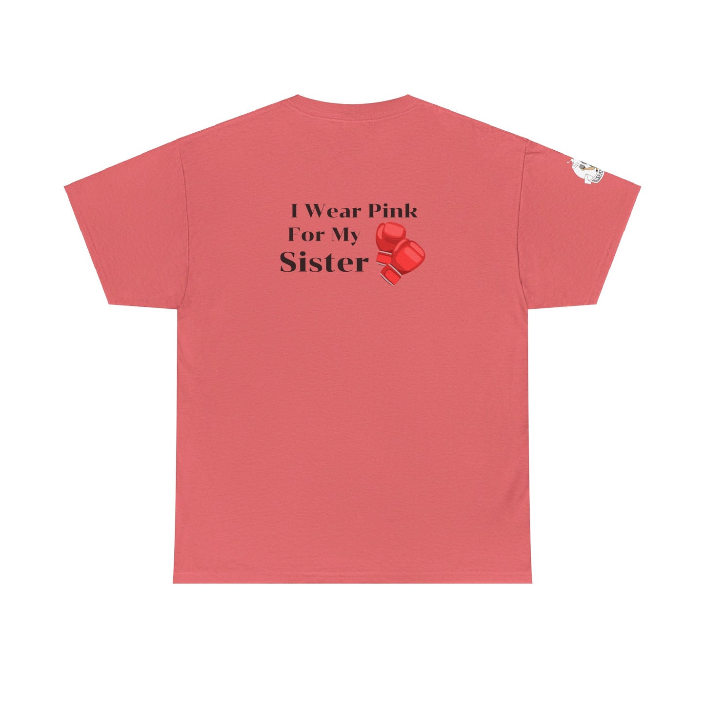 Breast Cancer Fight for Sister Unisex Heavy Cotton Tee