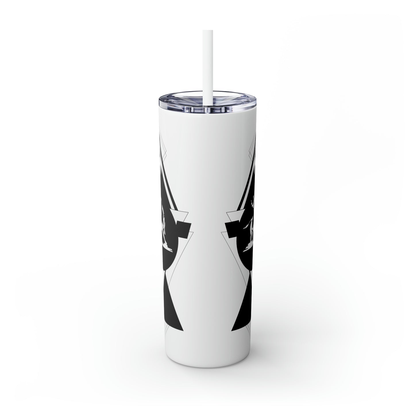 Skinny Tumbler with Straw, 20oz