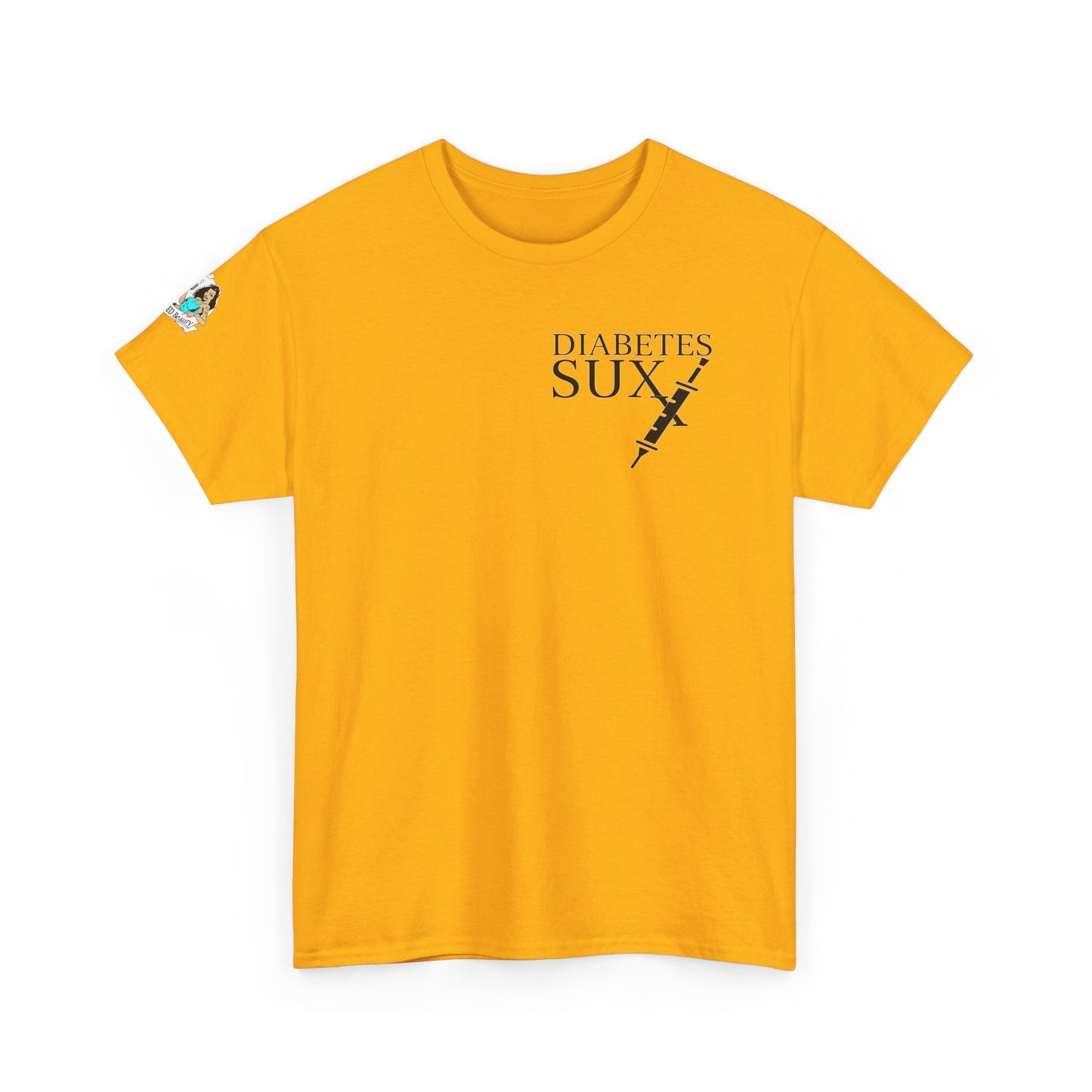 Diabetes Suxx Unisex Heavy Cotton Tee