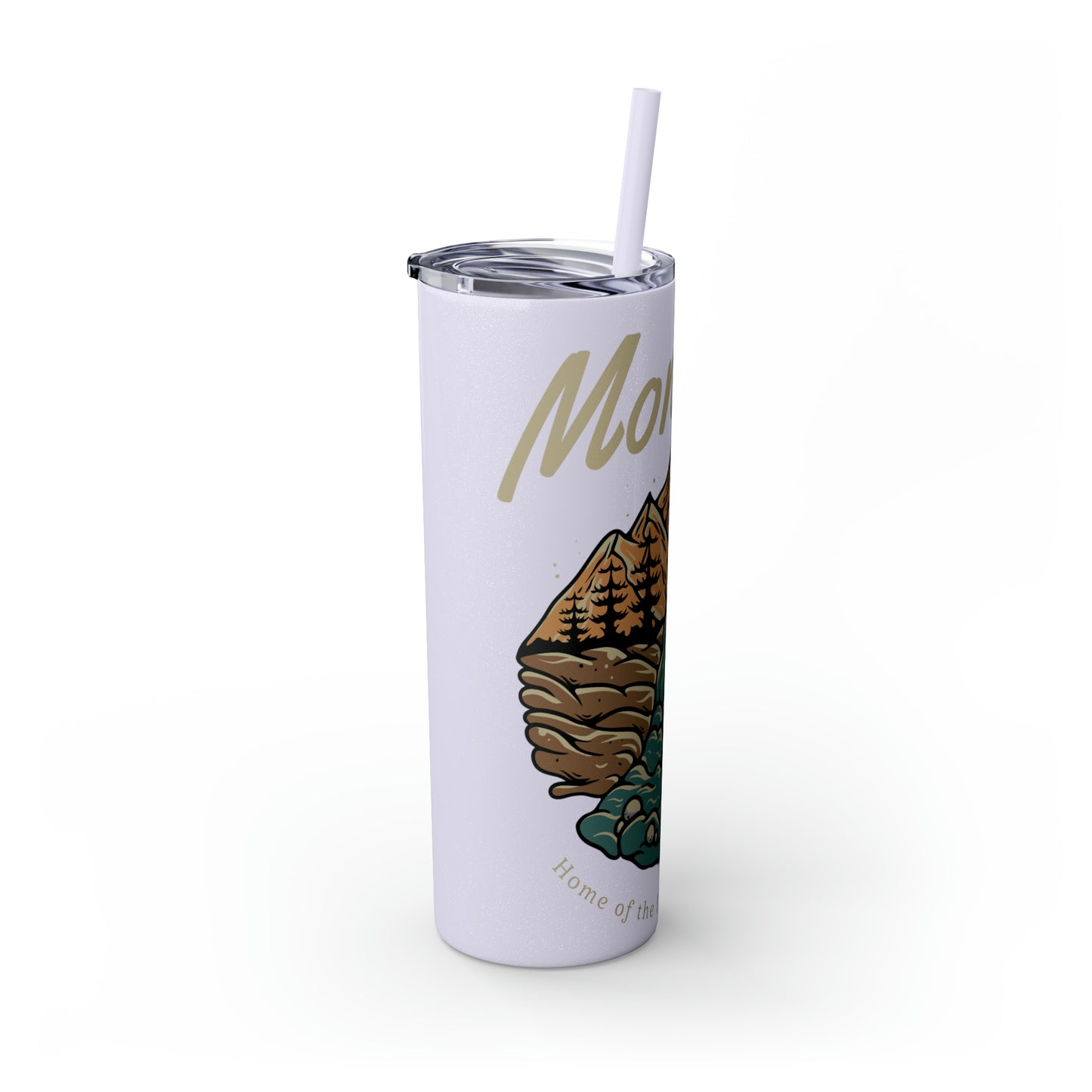 Skinny Tumbler with Straw, 20oz