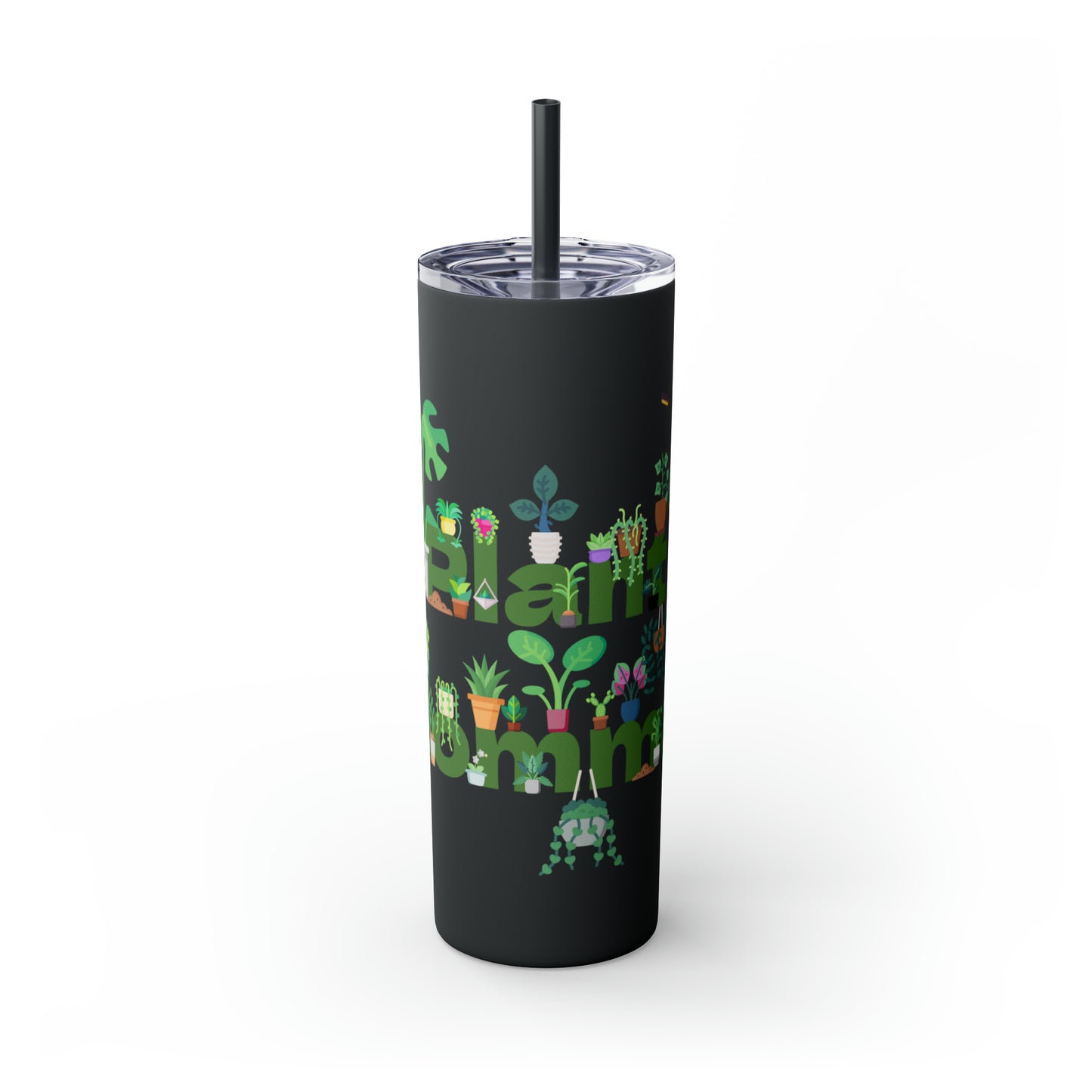 Skinny Tumbler with Straw, 20oz