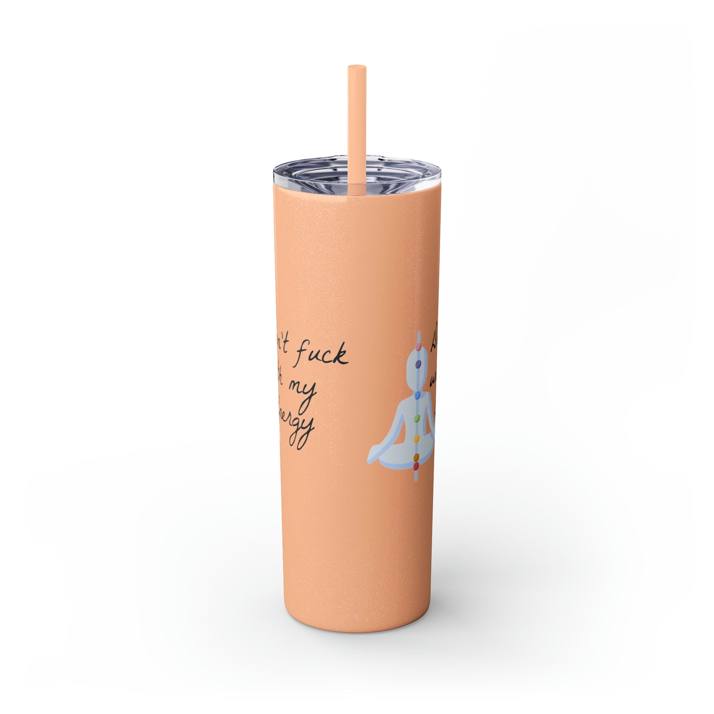 Skinny Tumbler with Straw, 20oz