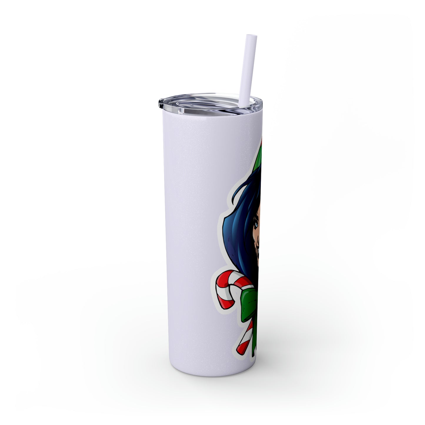 Skinny Tumbler with Straw, 20oz