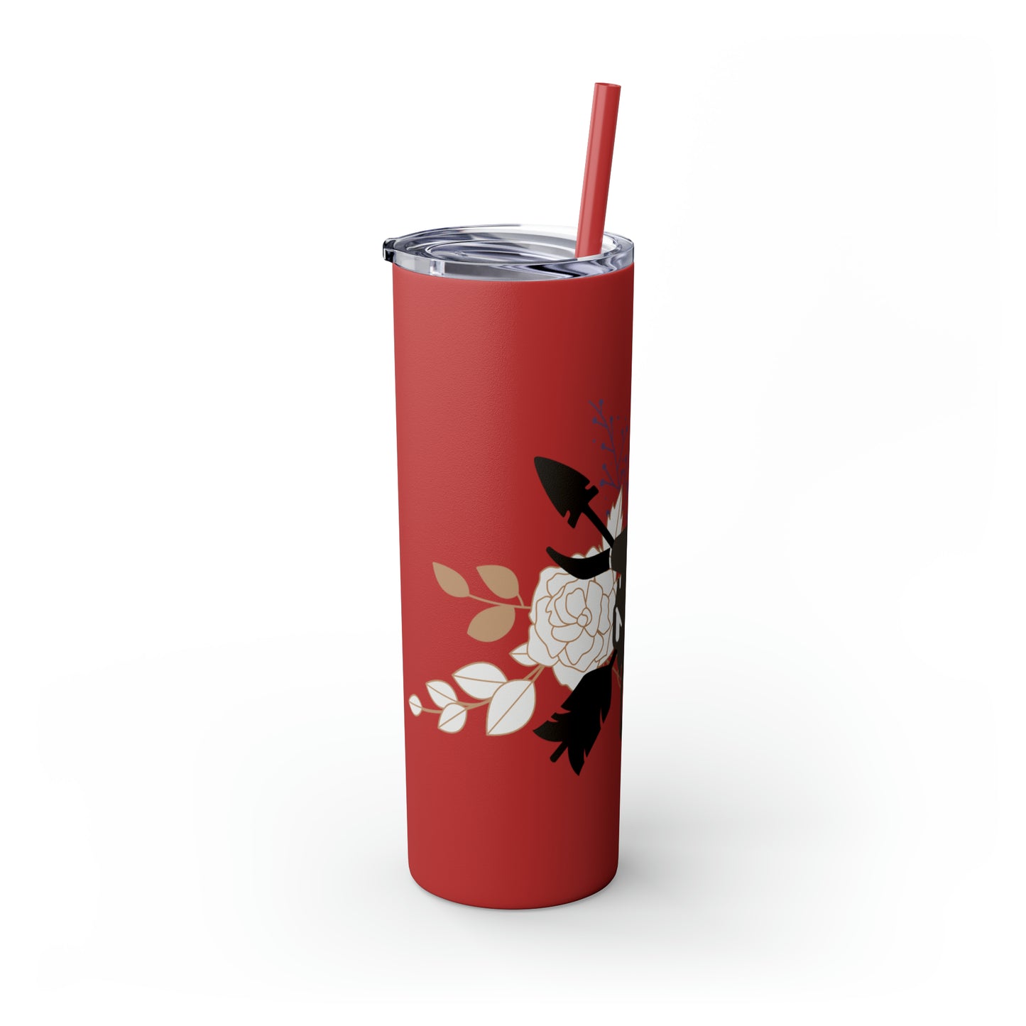 Skinny Tumbler with Straw, 20oz