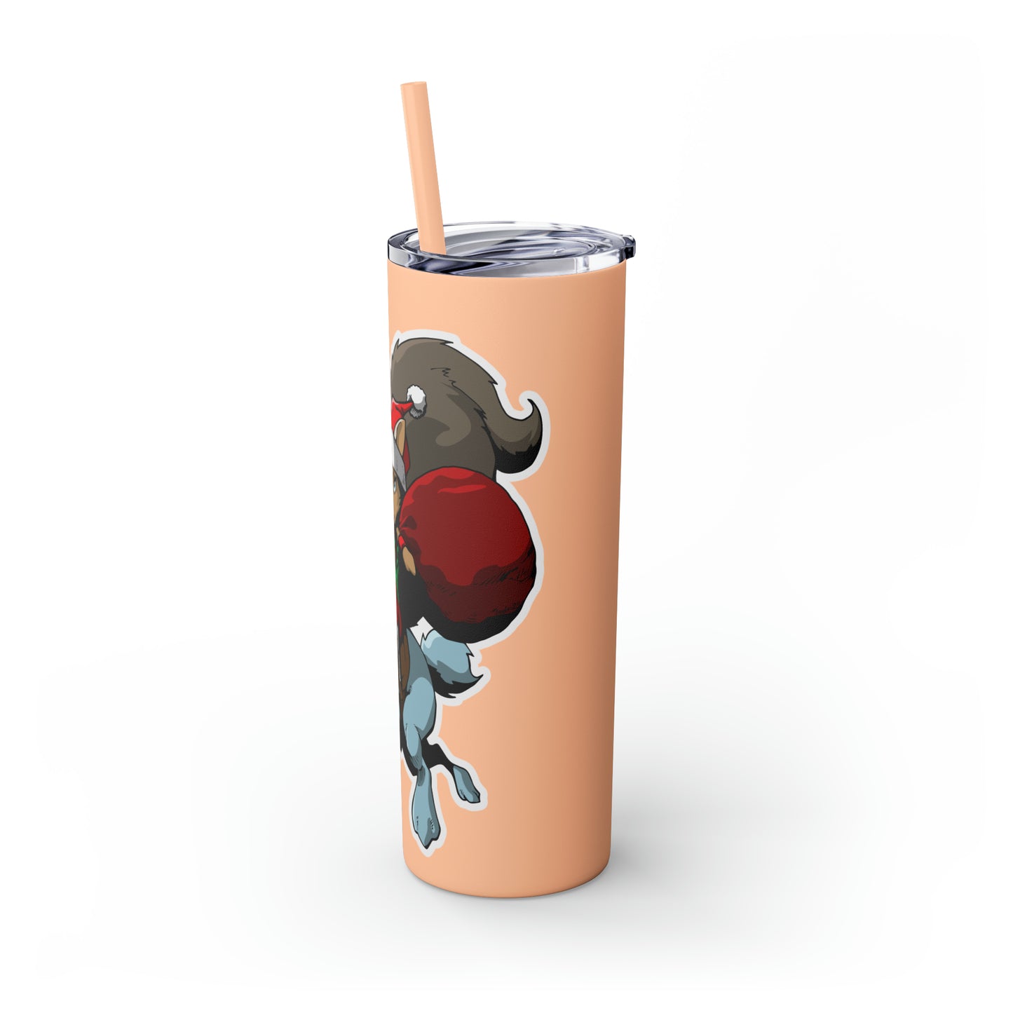 Skinny Tumbler with Straw, 20oz