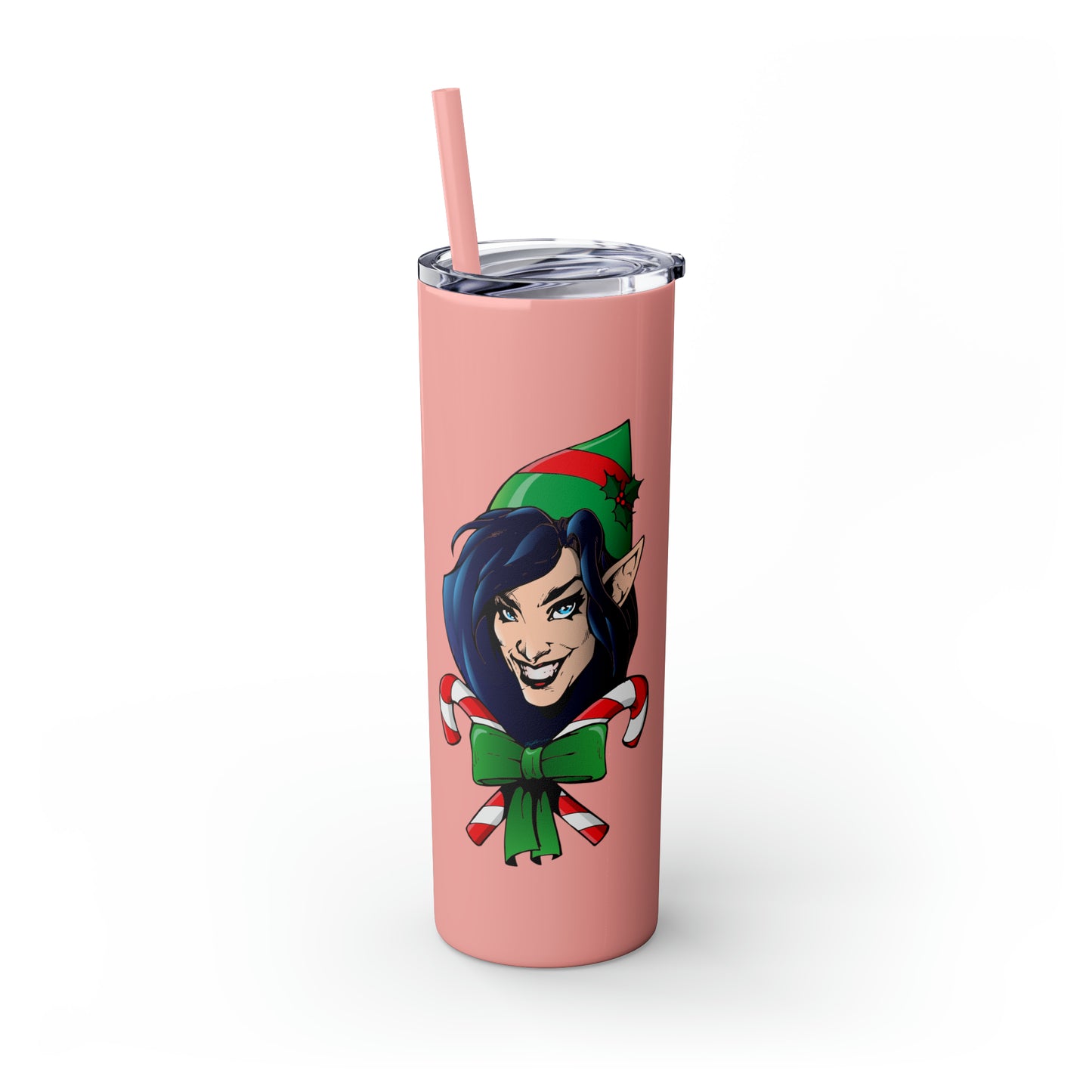 Skinny Tumbler with Straw, 20oz