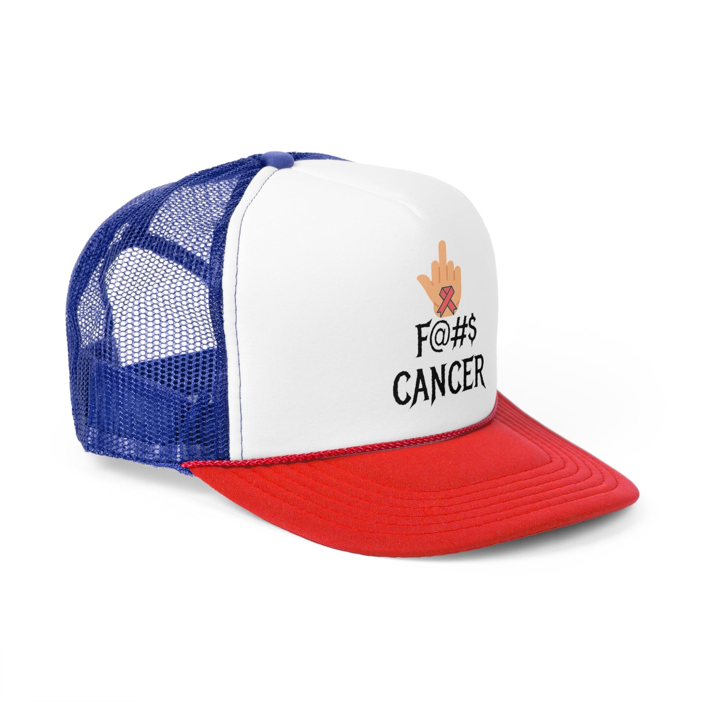 F CANCER Trucker Survival Trucker Caps