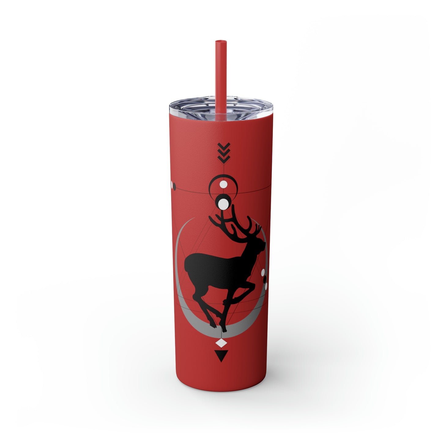 Skinny Tumbler with Straw, 20oz