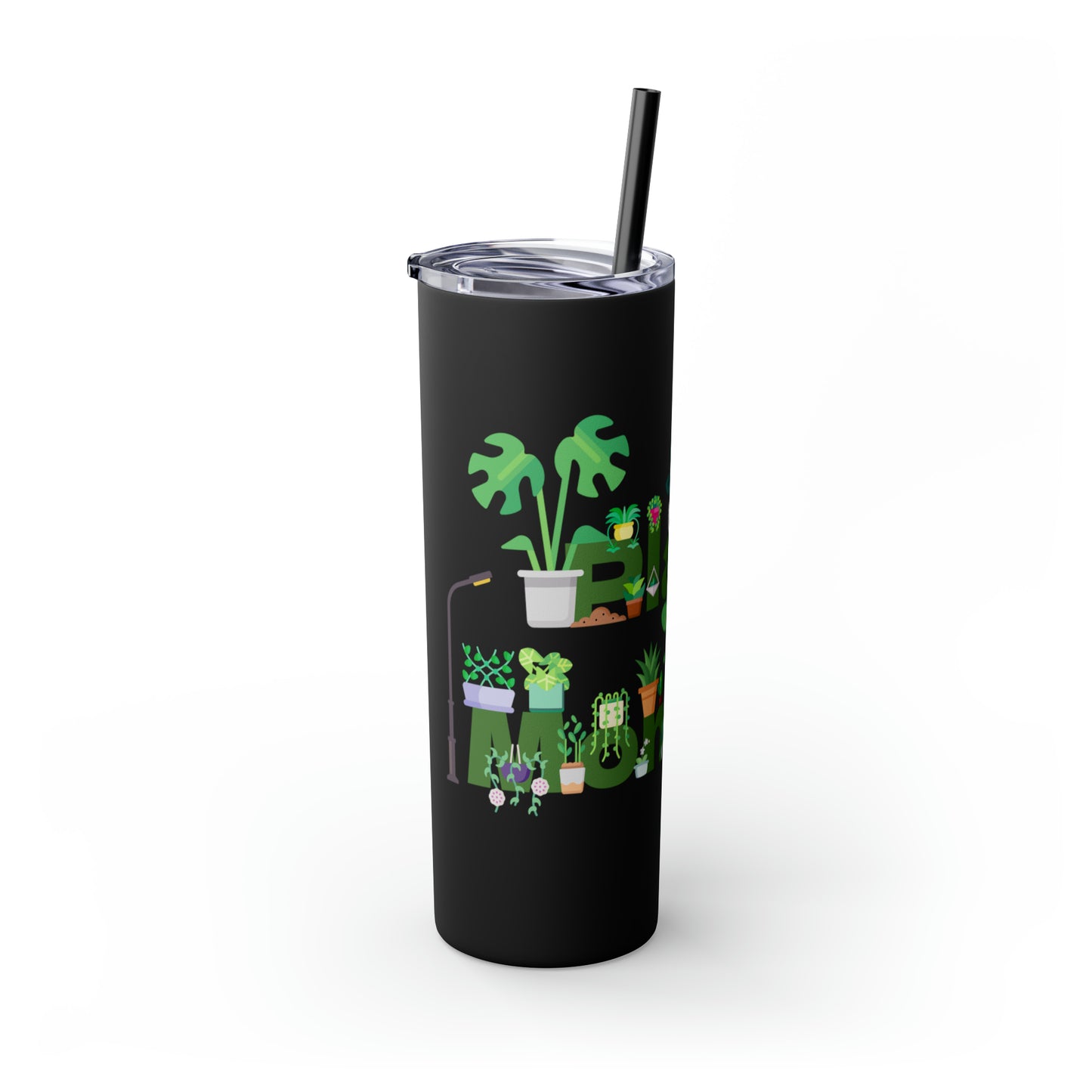 Skinny Tumbler with Straw, 20oz