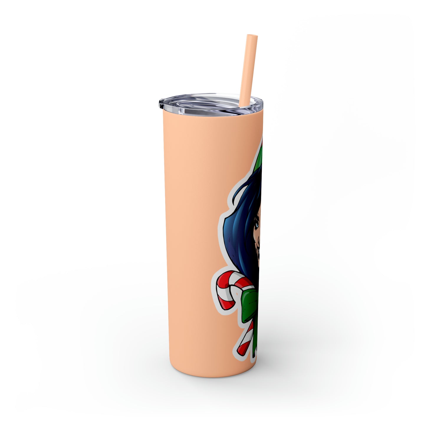 Skinny Tumbler with Straw, 20oz